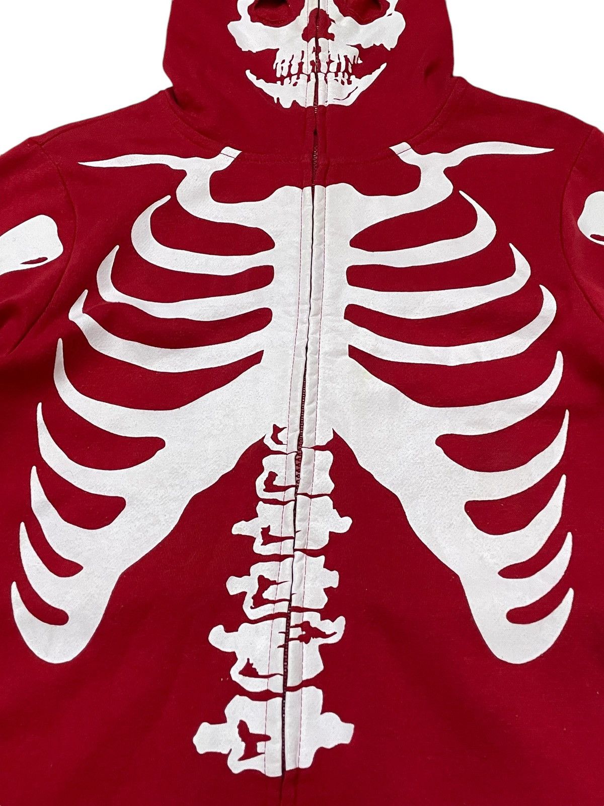 Japanese Brand Clash Head Japan Skeleton Full Zip Up Hoodie Size US S / EU 44-46 / 1 - 7 Thumbnail