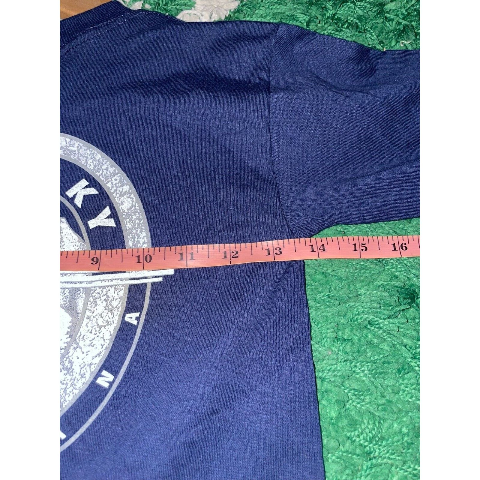 Vintage 90s Youth Big Sky Montana Blue Long Sleeve Ski Shirt Size S / US 4 / IT 40 - 9 Thumbnail
