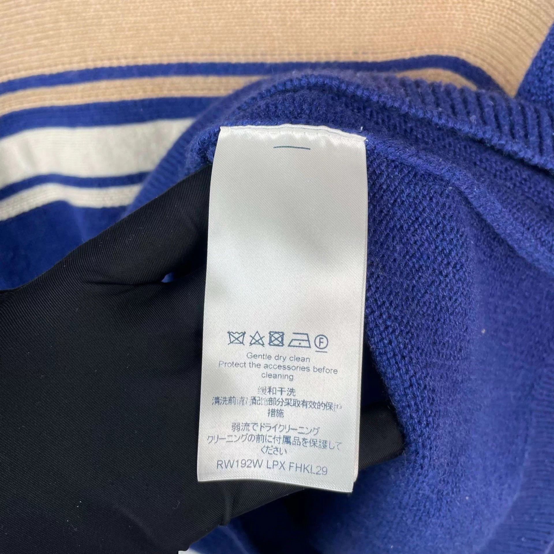 Louis Vuitton LV blue knit sweater M size Size US M / EU 48-50 / 2 - 5 Thumbnail