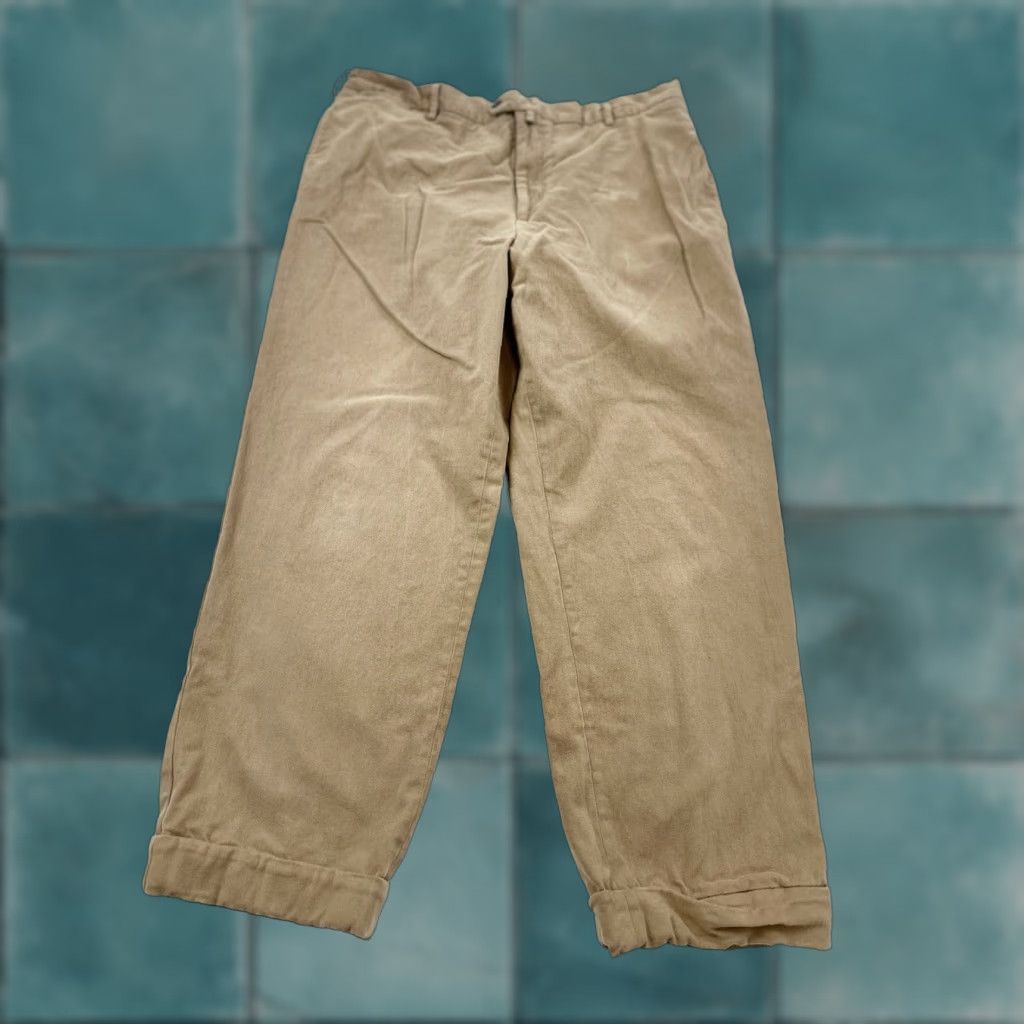 Faconnable Façonnable Pants Men’s 42 Khaki Beige Slight Discoloration / Mens / Pants / 42 / Beige / Khakis / Preppy / City / Cotton / Spandex Size US 42 / EU 58 - 1 Thumbnail