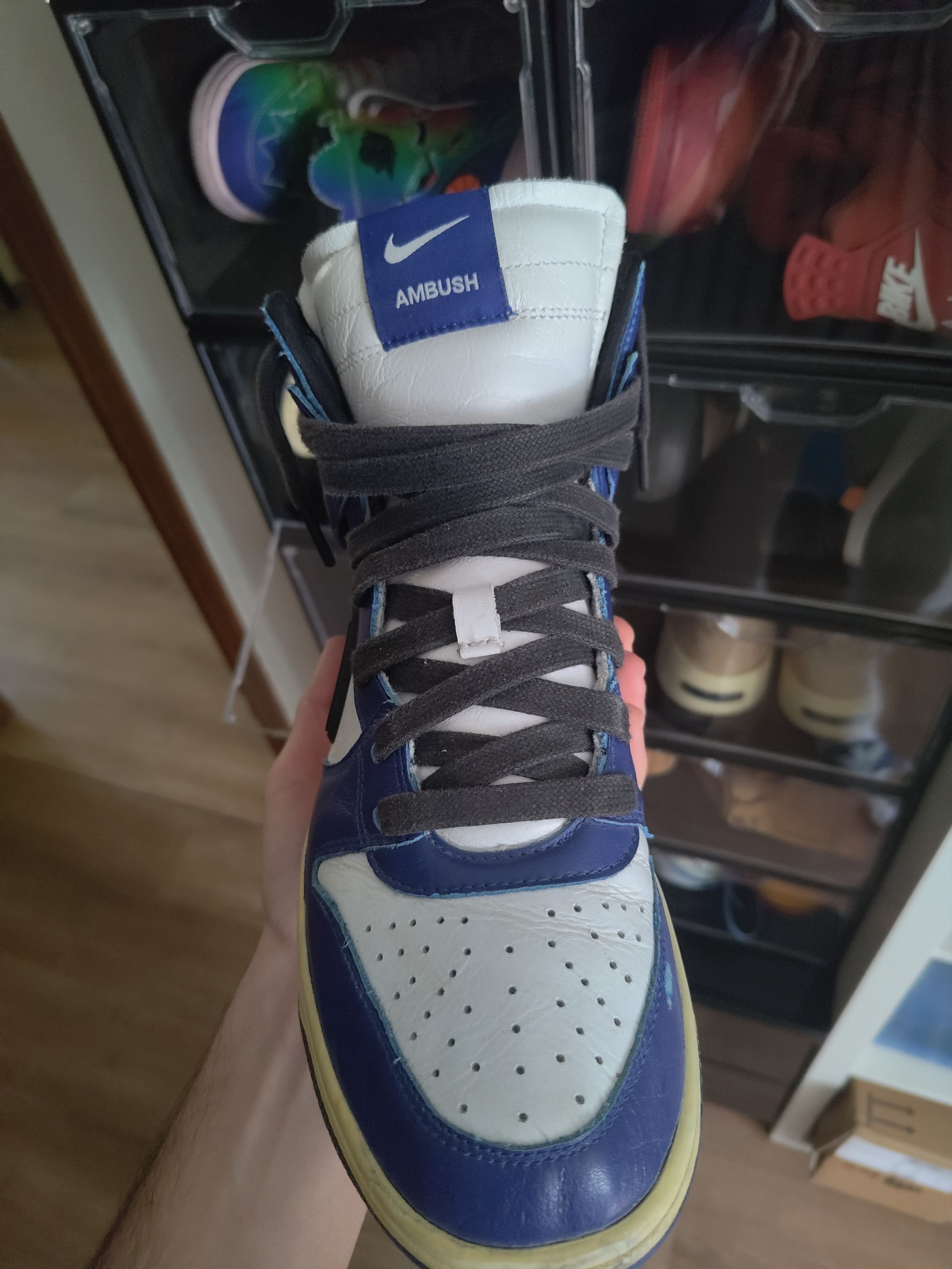 Ambush Design × Nike Nike x Ambush Dunk High Deep Blue Size US 8 / EU 41 - 2 Thumbnail