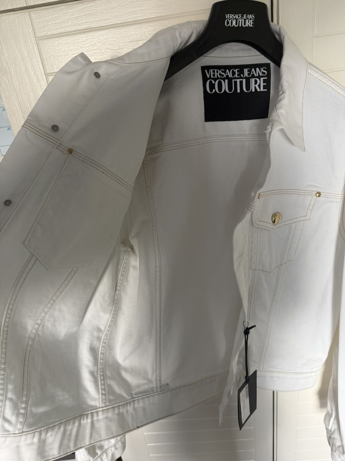 Versace Jeans Couture Versace Jeans Couture Denim Jacket Size US L / EU 52-54 / 3 - 5 Thumbnail
