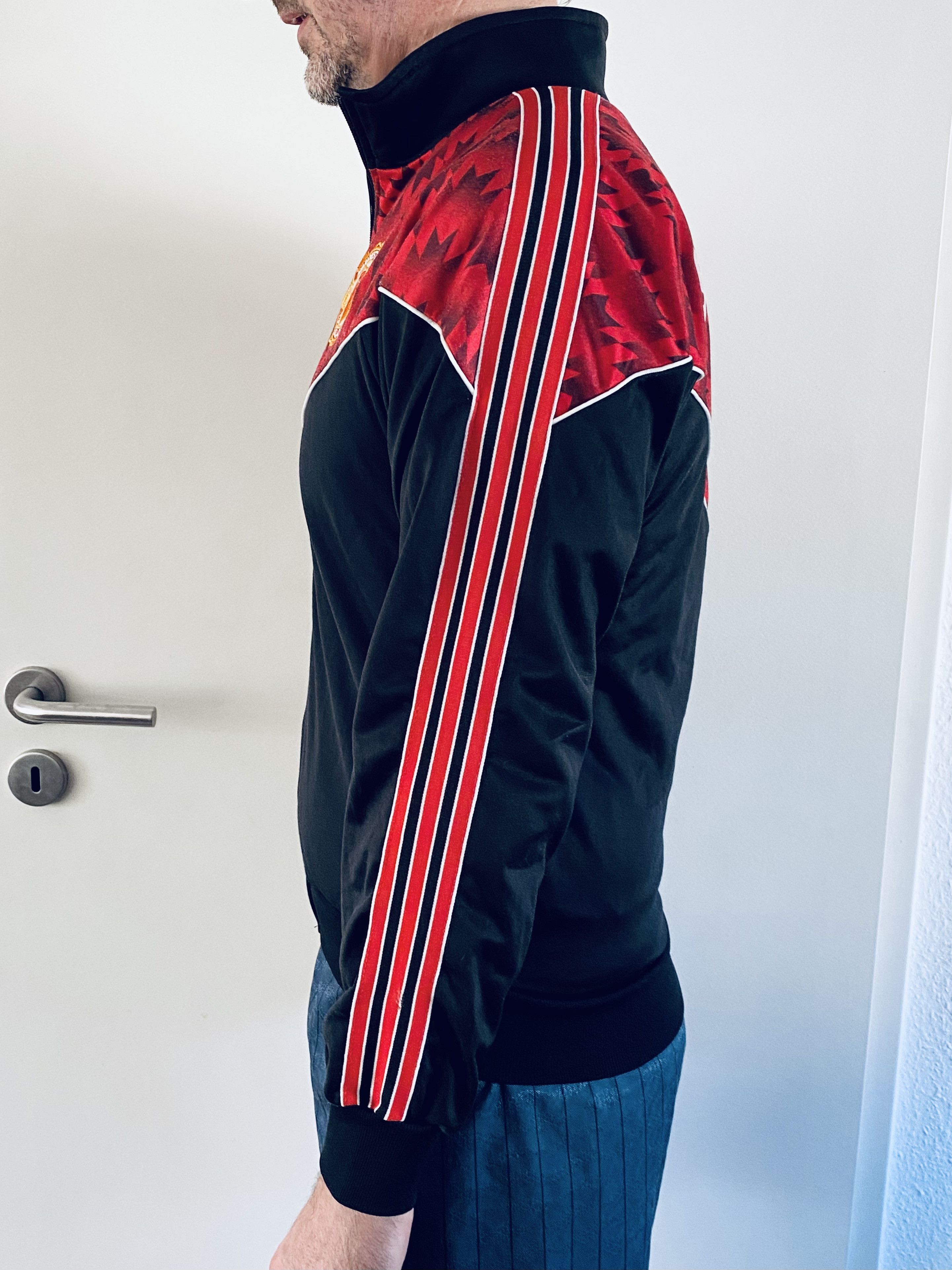 Adidas Manchester United Track / Training Jacket 1990 1992 Size US S / EU 44-46 / 1 - 11 Thumbnail