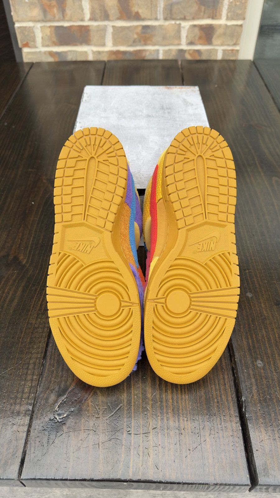Cactus Plant Flea Market × Nike Nike x CPFM Cactus Plant Flea Market Swamp Sponge Dunk Size US 10 / EU 43 - 7 Thumbnail