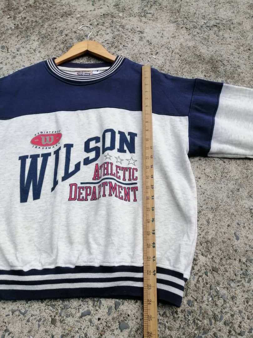 Vintage Vintage Wilson Athletics Sweatshirt Size US L / EU 52-54 / 3 - 5 Thumbnail