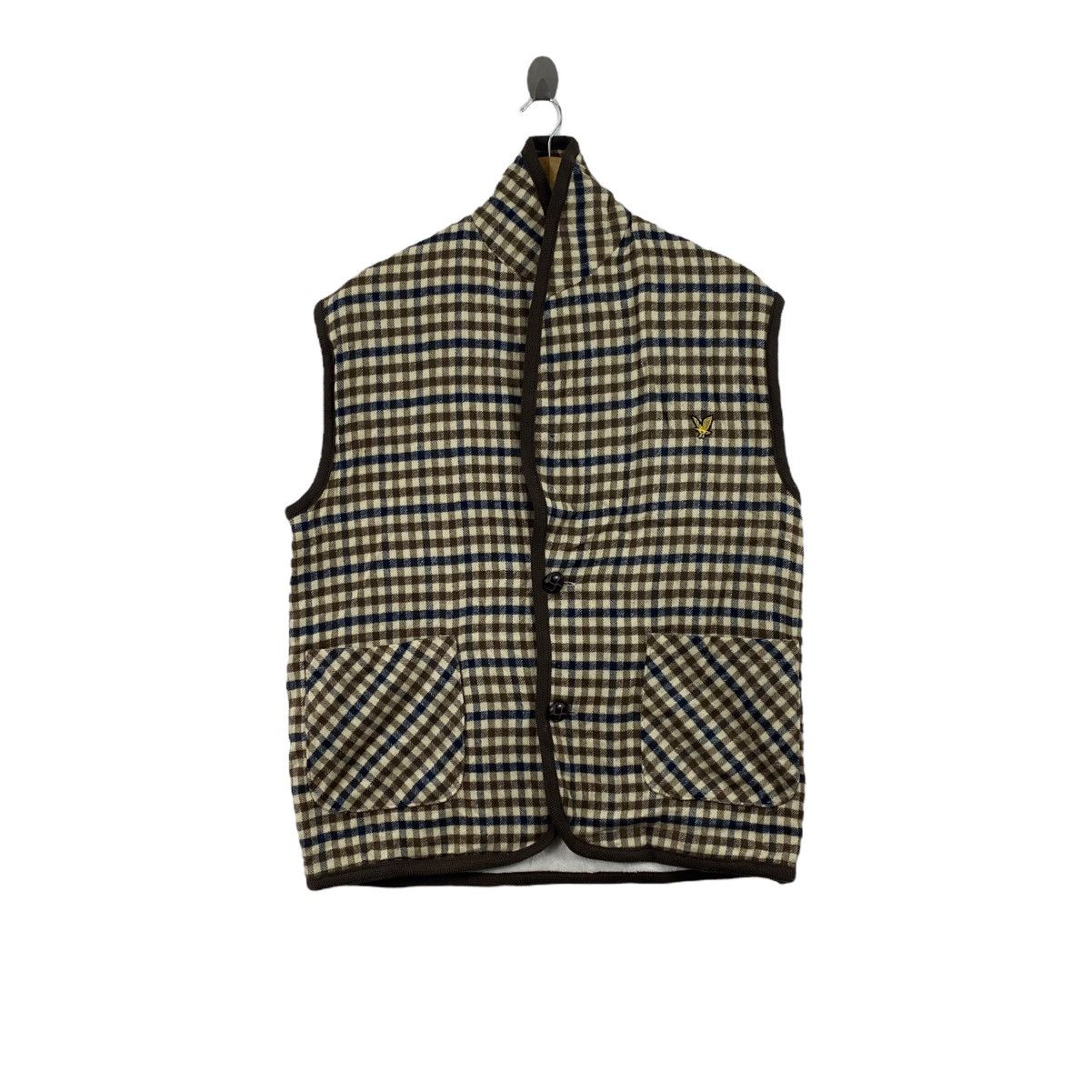 Lyle & Scott LYLE & SCOTT Nova Check Multicolor Vest Size US S / EU 44-46 / 1 - 1 Thumbnail