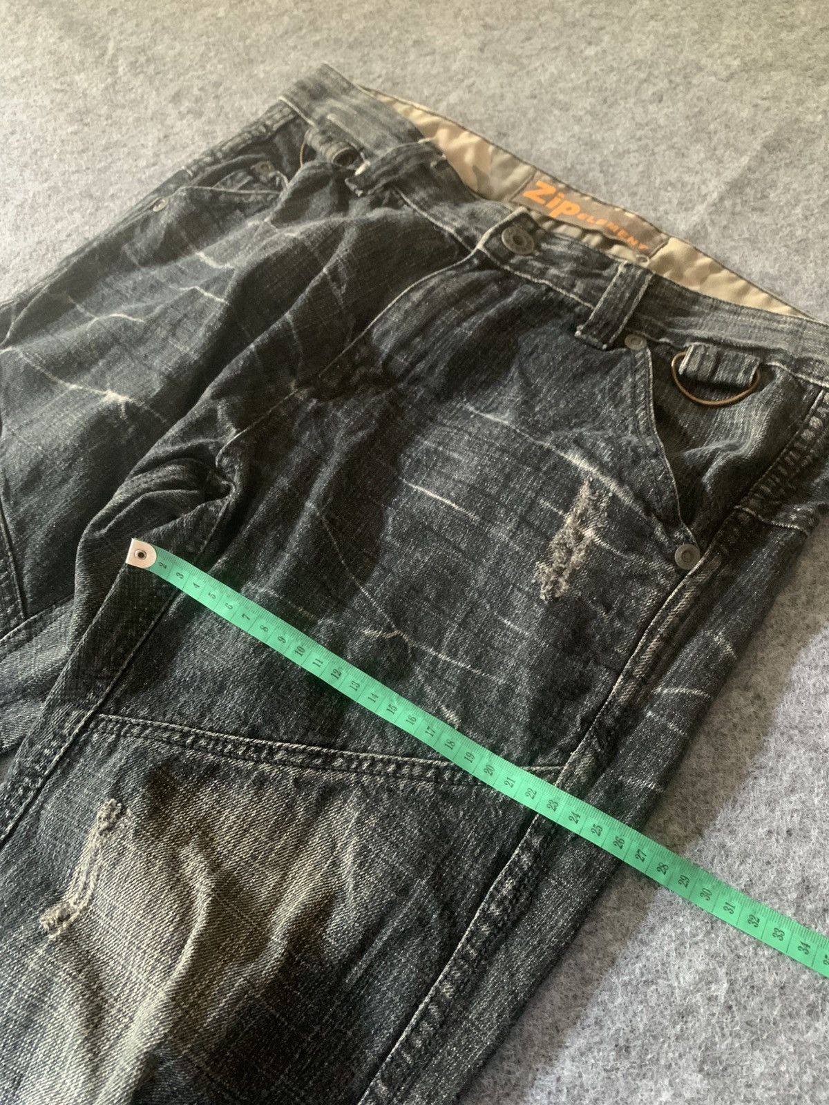 Vintage Zip Element Denim style Size US 30 / EU 46 - 9 Thumbnail