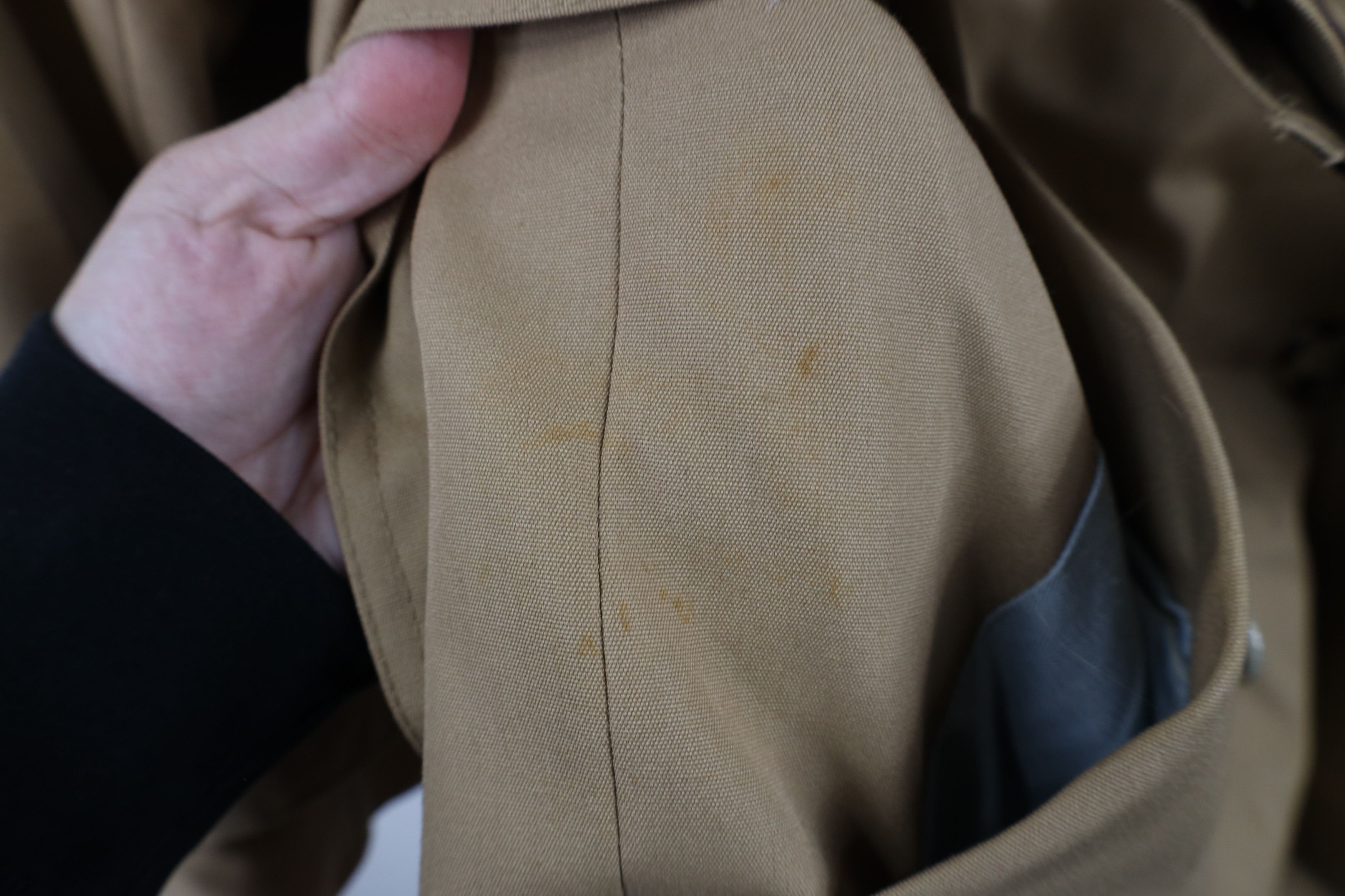 Vintage Vintage 90s Streetwear Heavyweight Trench Coat Rain Jacket Size US L / EU 52-54 / 3 - 7 Thumbnail