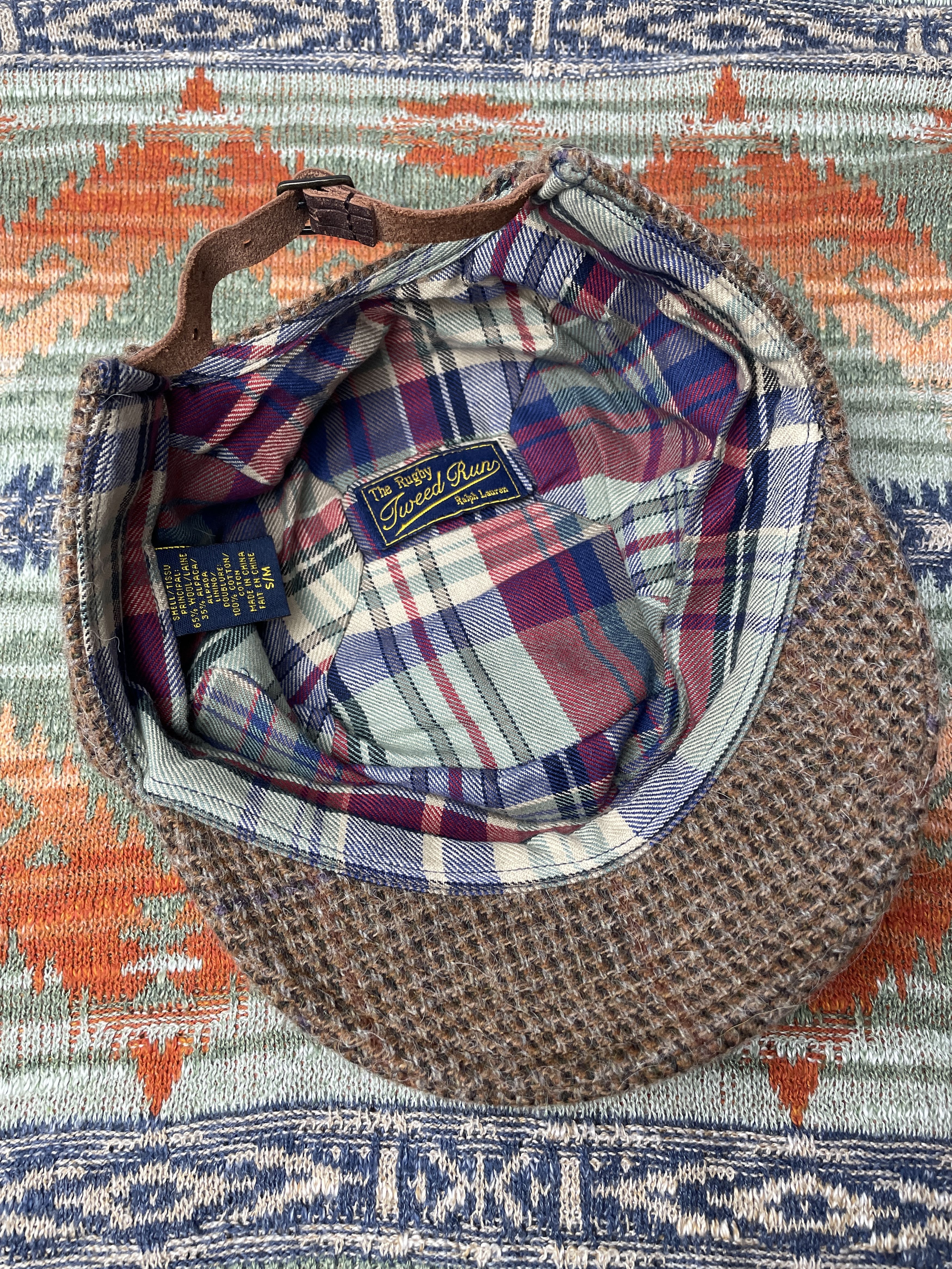 Ralph Lauren × Rugby Ralph Lauren Ralph Lauren ducktail cap newsboy cap octagonal hat Size ONE SIZE - 4 Thumbnail
