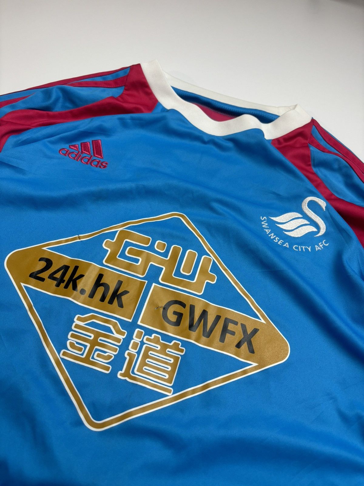 Adidas Football kit Lukasz Fabianski Swansea 2014/15 soccer jersey Size US XL / EU 56 / 4 - 3 Thumbnail