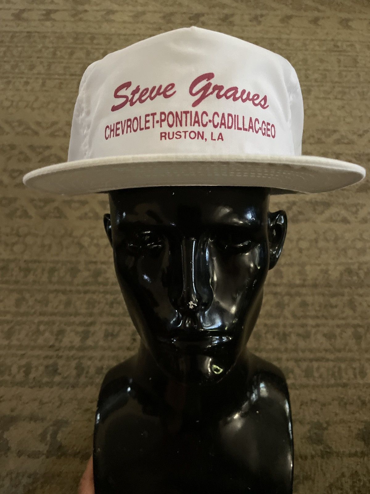 Vintage Steve Graves Chevrolet Pontiac Cadillac Geo HAT CAP roped LA Size ONE SIZE - 2 Thumbnail