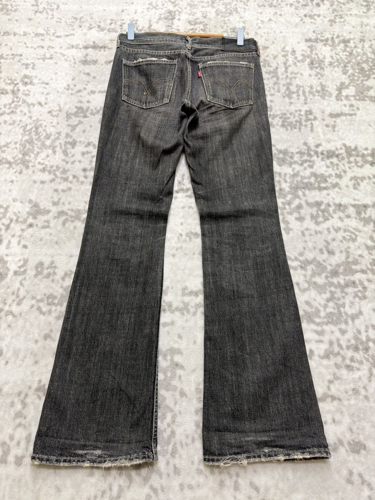 Levi's Vintage Levi’s Redloop Flare Y2K Bootcut Women Denim Size US 29 - 2 Thumbnail