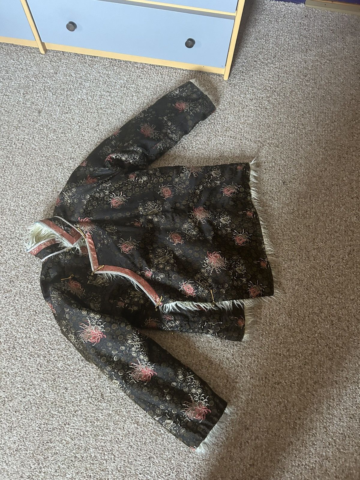 Other Tibetan shirt fur lined Tibetan winter wonju Floral design Size US M / EU 48-50 / 2 - 2 Thumbnail