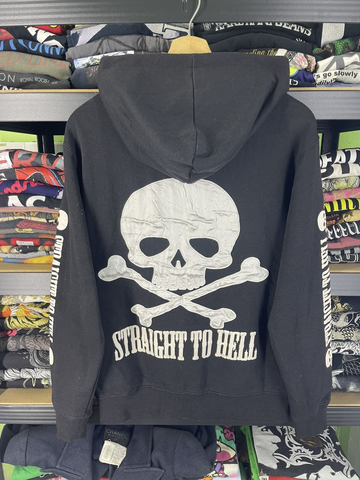 Straight To Hell Mabudachi Straight to hell Skull Design Zipp-up Hoodie Size US M / EU 48-50 / 2 - 1 Thumbnail