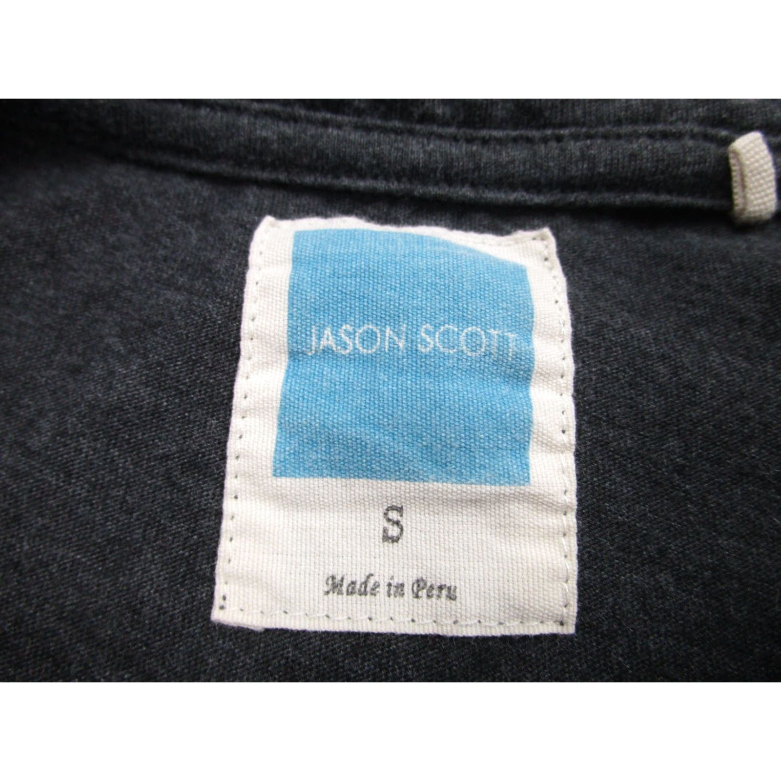 Vintage Jason Scott Shirt Mens Small Gray T-Shirt Peru Size US S / EU 44-46 / 1 - 4 Thumbnail