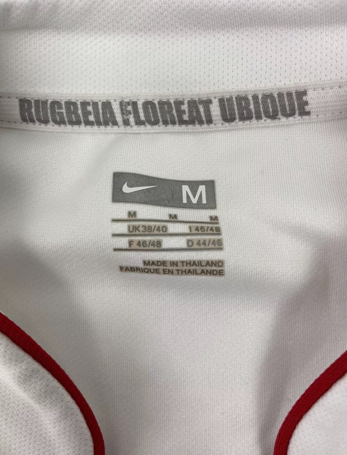 Nike England Rugby 2009/11 Jersey Nike 337728-100 Size M Size US M / EU 48-50 / 2 - 7 Thumbnail
