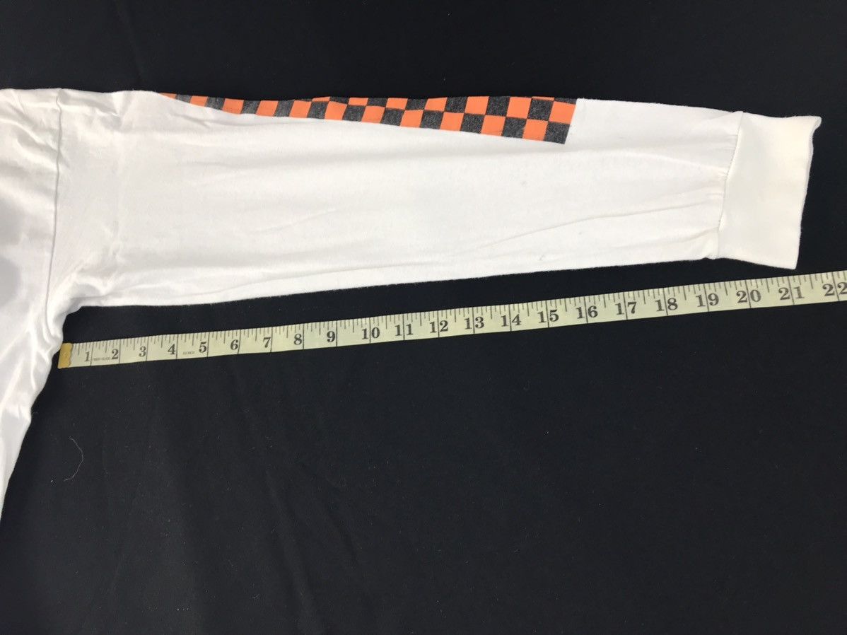 Japanese Brand Hype Elvira Net Checkered Side Tape Longsleeve Tee T-shirt Size US L / EU 52-54 / 3 - 11 Thumbnail