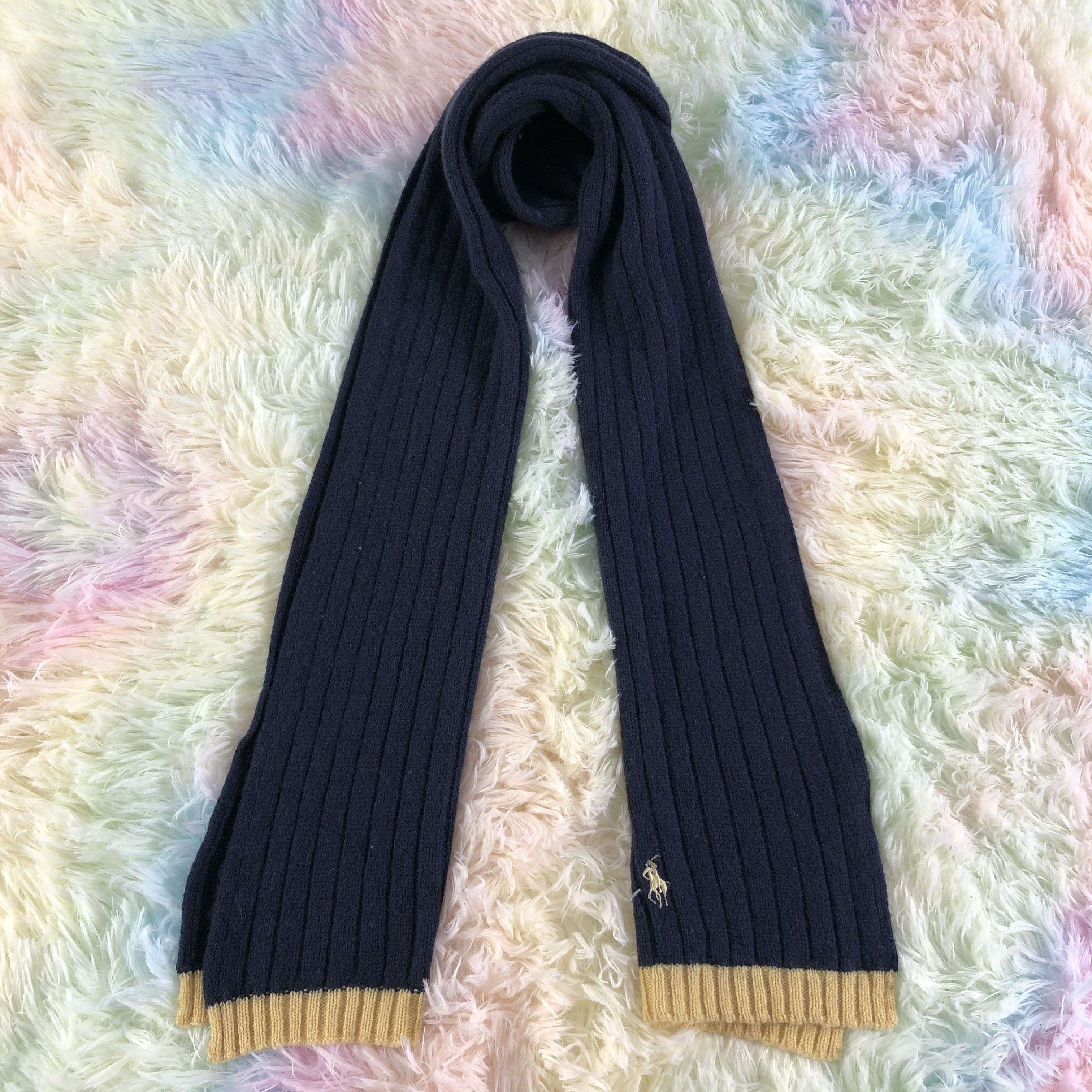 Polo Ralph Lauren × Vintage Polo Ralph Lauren Scarf / Muffler / Neckwear - KM19 Size ONE SIZE - 1 Thumbnail