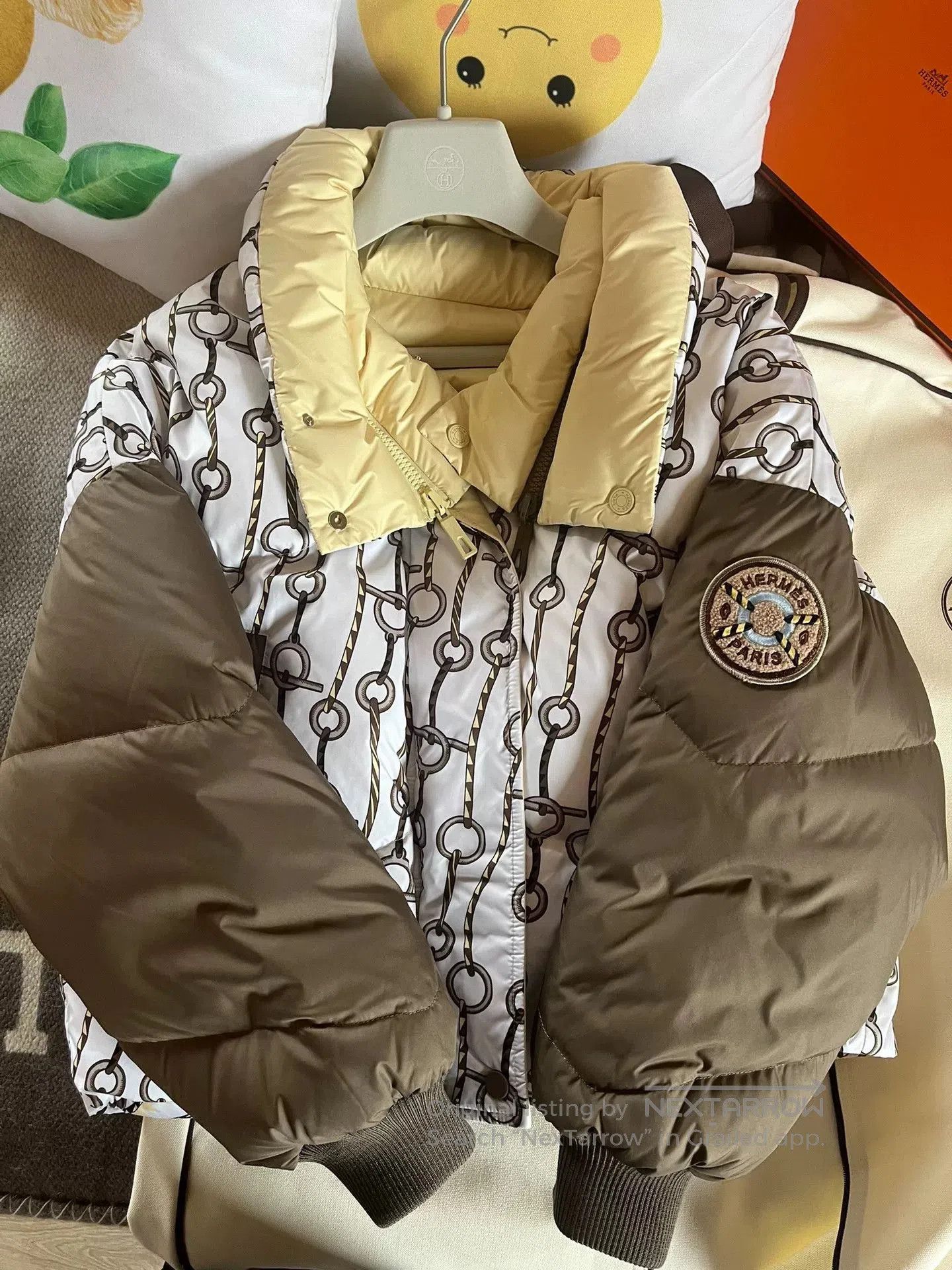 Hermes Hermes Reversible Short Down Jacket. Size US XS / EU 42 / 0 - 2 Thumbnail
