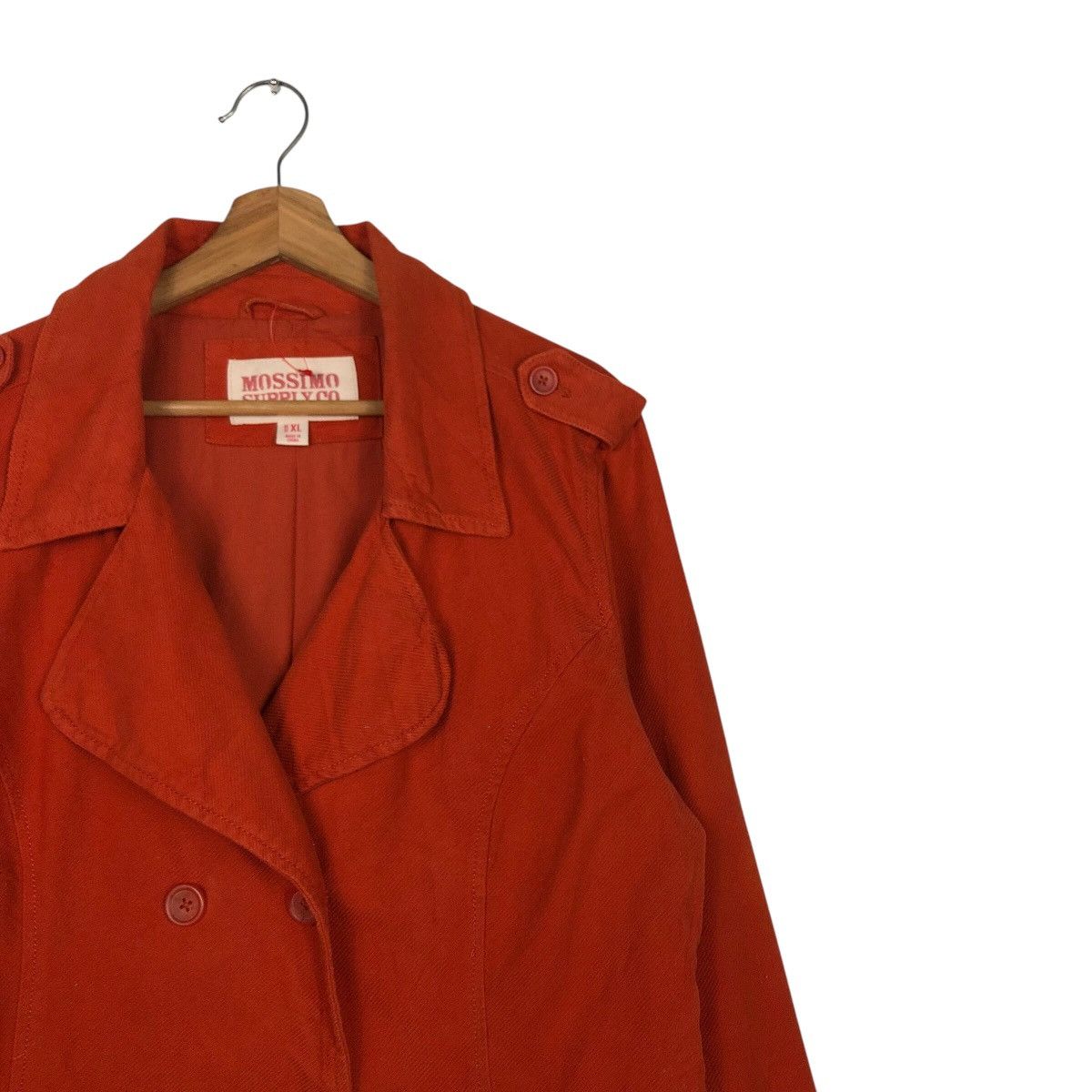 Japanese Brand × Mossimo 📌Rich Red Mossimo Supply Co Bomber Jacket Double Breast Size US XL / EU 56 / 4 - 7 Thumbnail