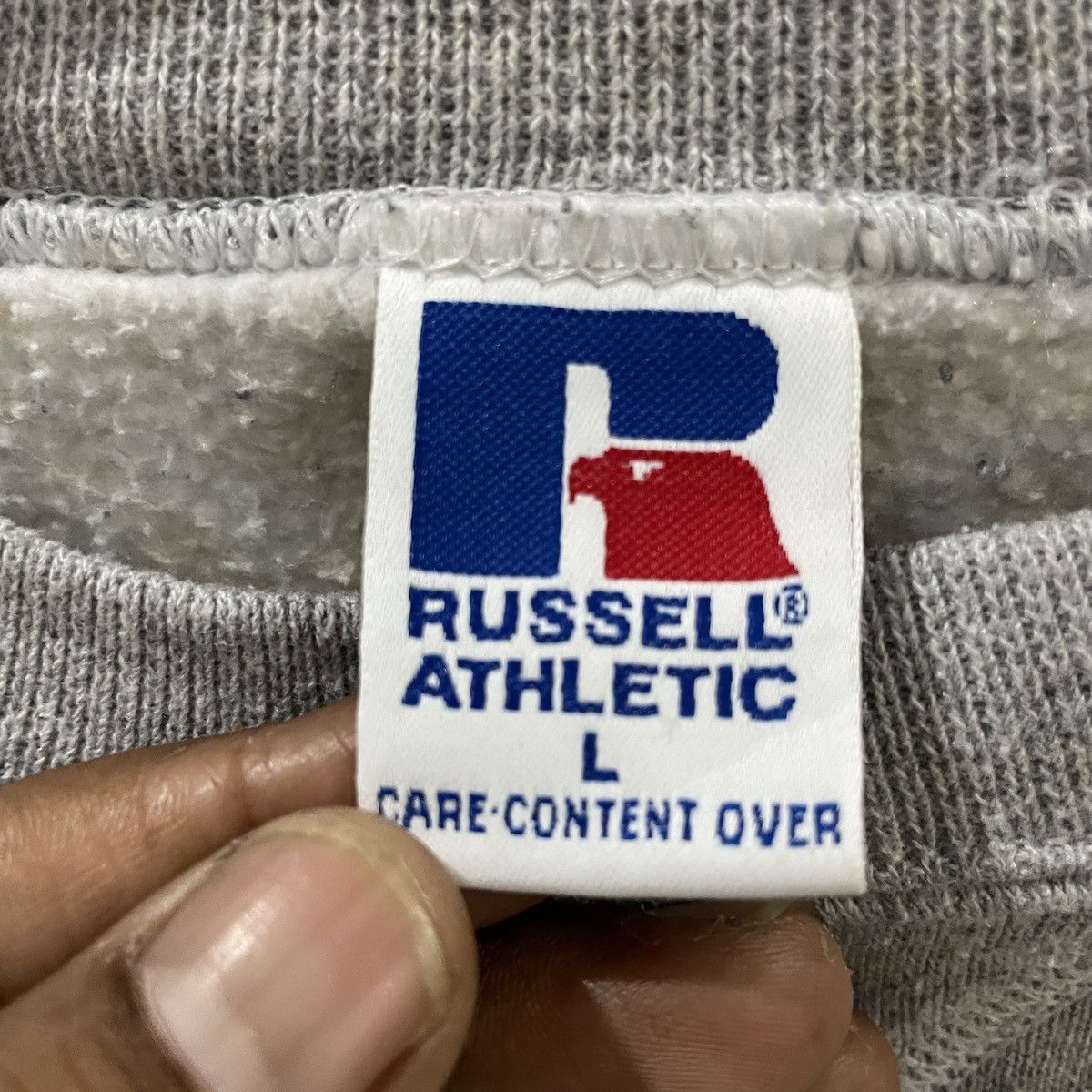Russell Athletic Vintage 90s Russell Athletic Pullover Sweatshirt Size US L / EU 52-54 / 3 - 6 Thumbnail