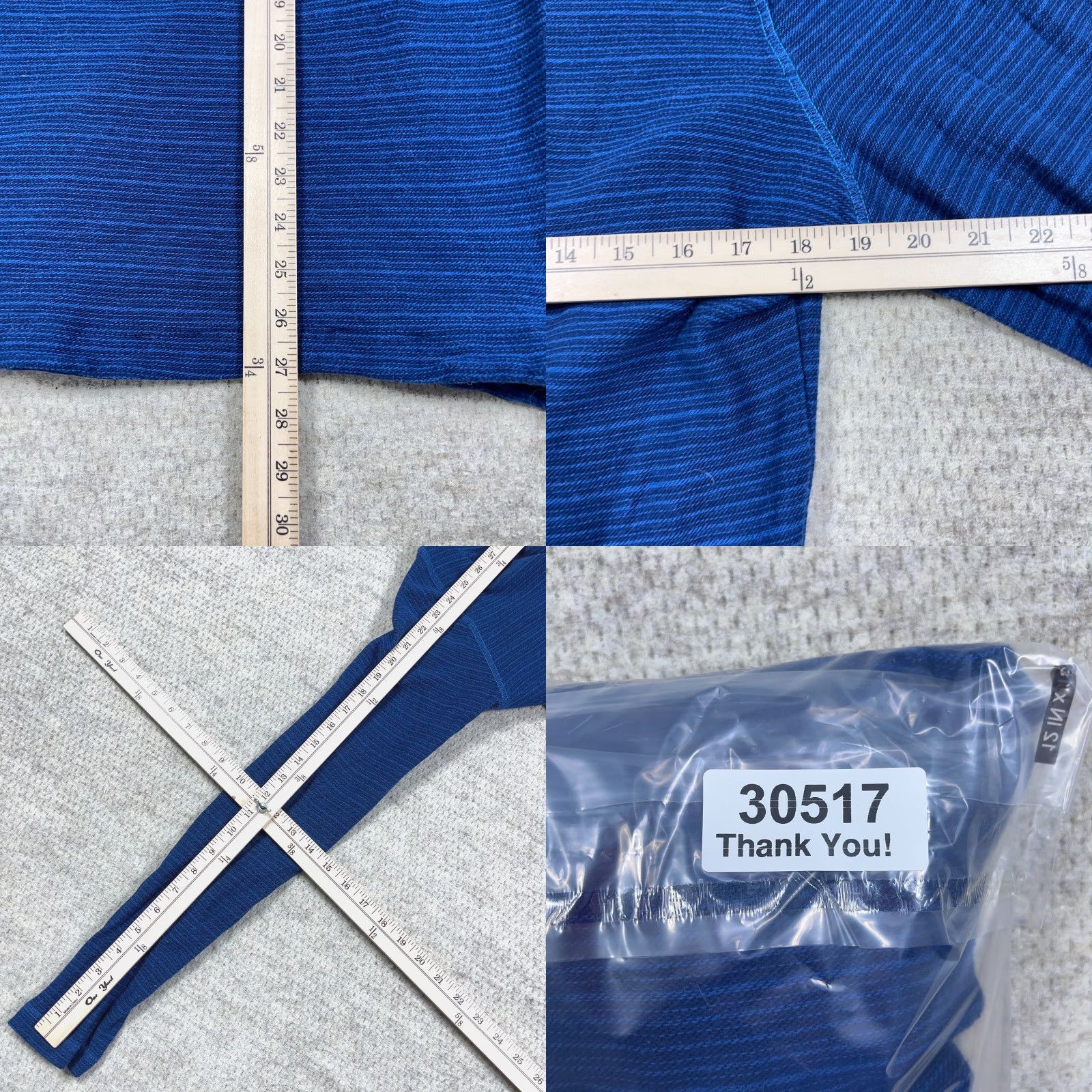 Robert Graham Robert Graham Sweater Men Medium Blue Pullover 1/4 Zip Classic Fit Knit Wool Cotto Logo Size US M / EU 48-50 / 2 - 8 Thumbnail