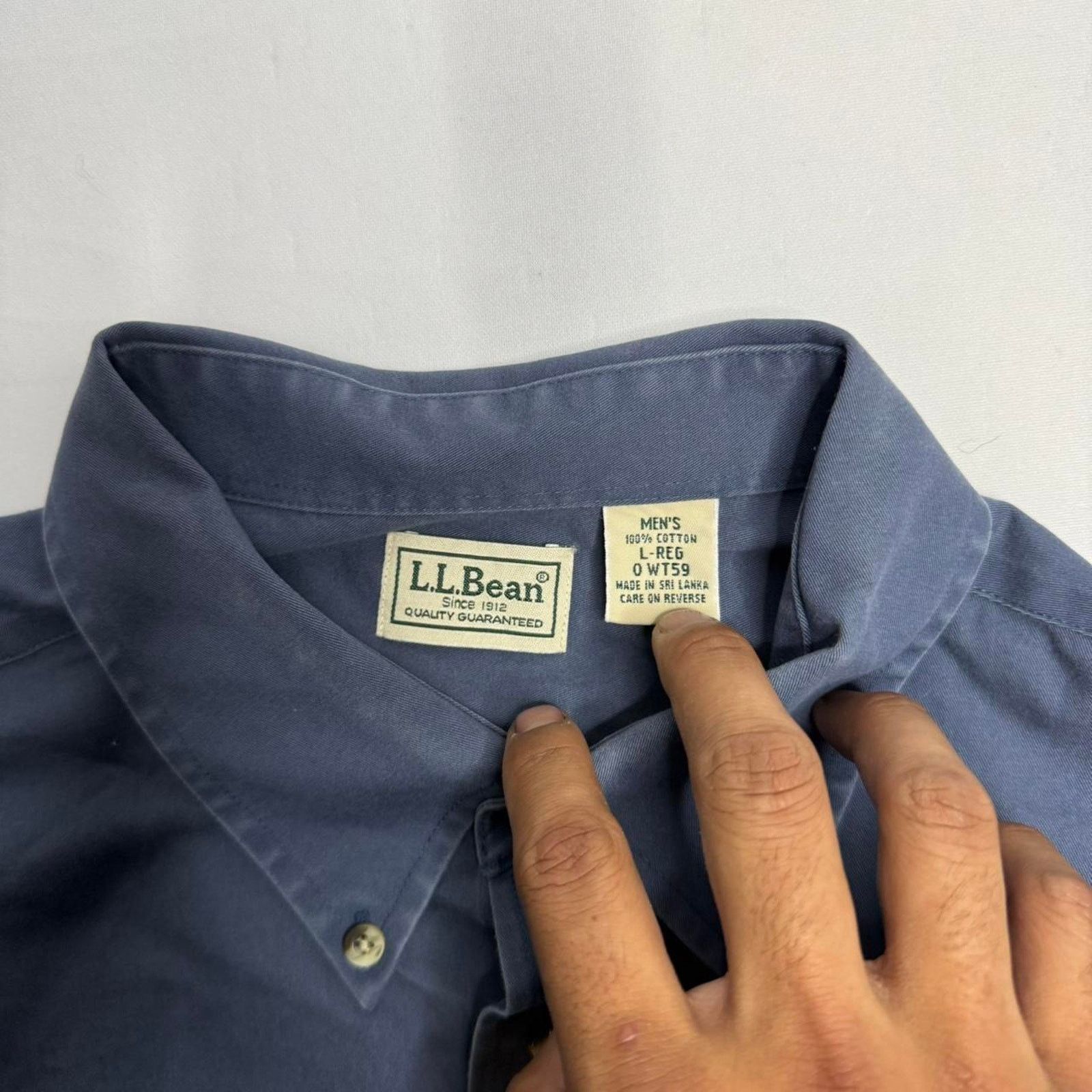 & Other Stories L.L. Bean Button-Up Shirt Size Large 100% Cotton Size US L / EU 52-54 / 3 - 2 Thumbnail