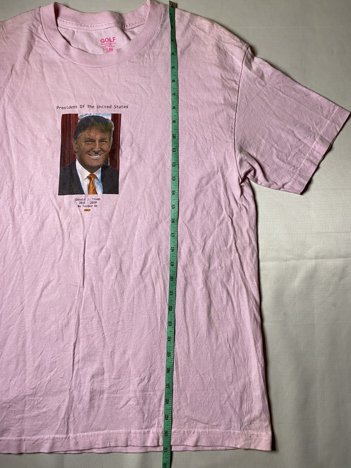 Golf Wang 💎Archive💎 GOLFWANG “Adolf Trump” Tee Size US L / EU 52-54 / 3 - 8 Thumbnail