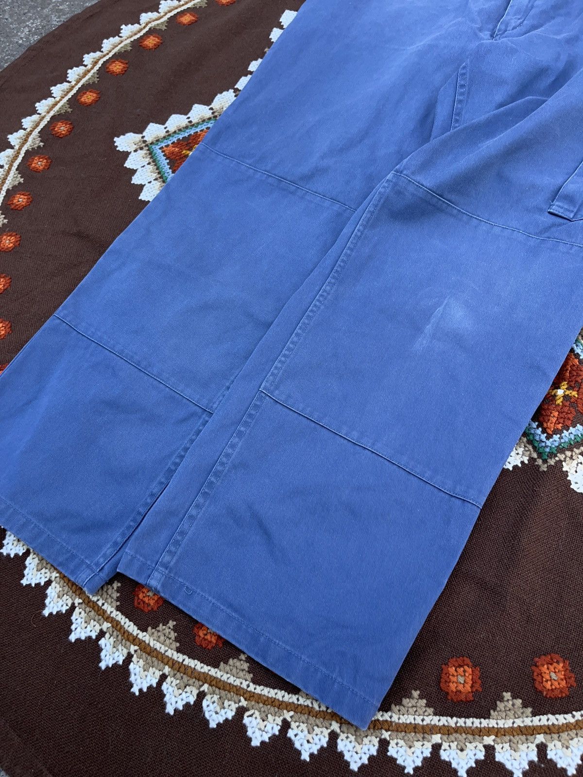Le Laboureur × Vintage Vintage 80s German Sanfor Double Knee Pants Workwear Size US 36 / EU 52 - 4 Thumbnail
