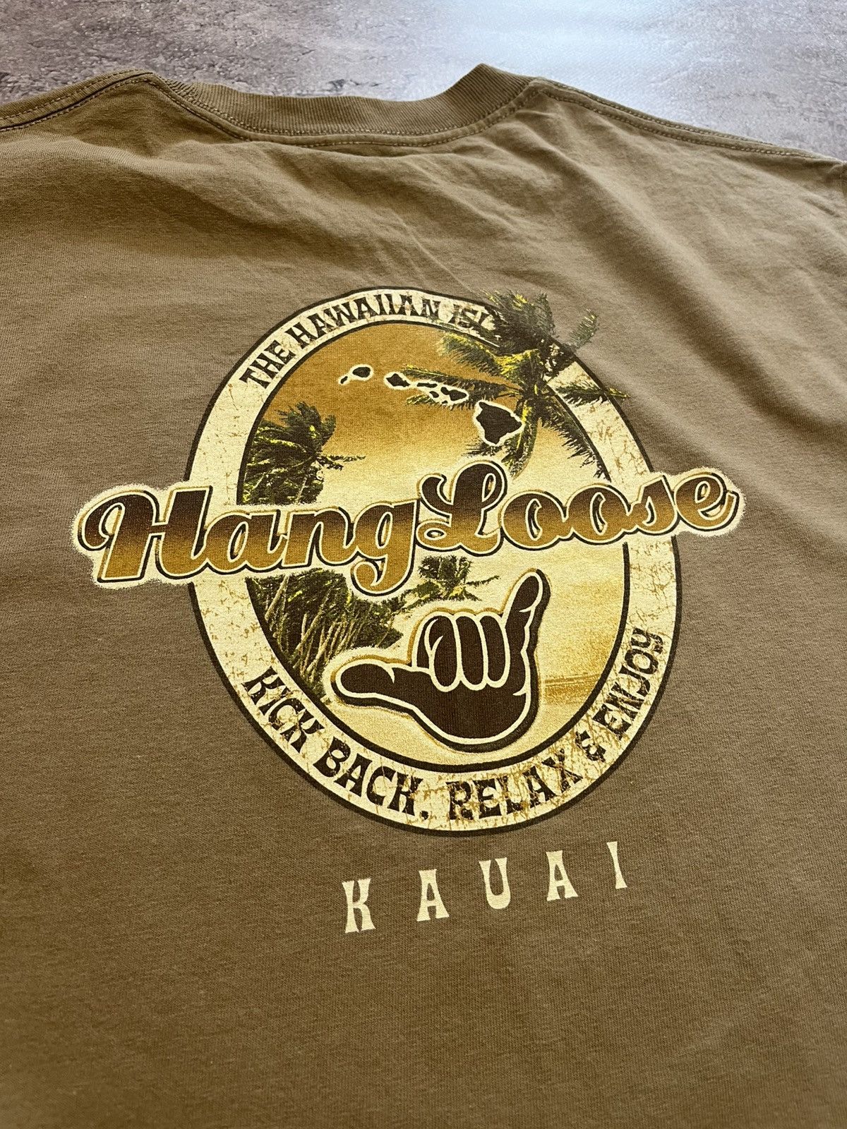 Vintage Vintage Hang Loose Hawaii T shirt Size US L / EU 52-54 / 3 - 2 Thumbnail
