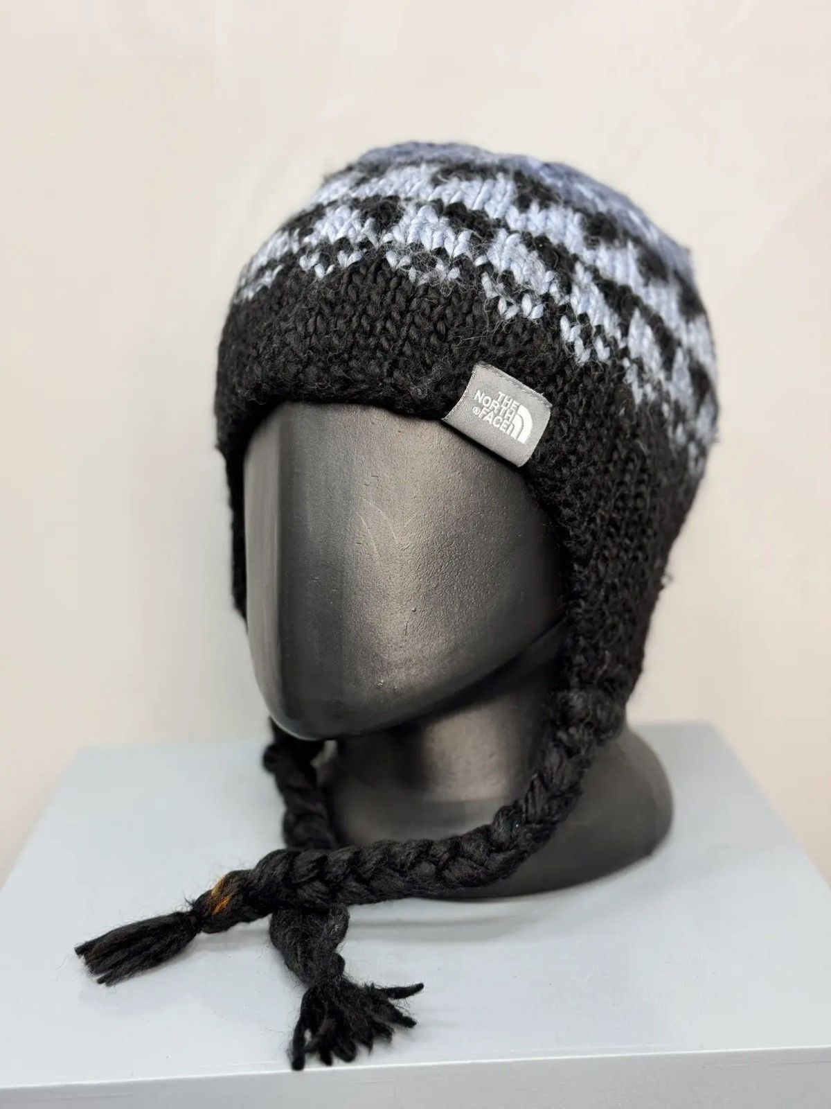The North Face × Vintage Vintage wool The north face beanie hat TNF Y2K Japanese Size ONE SIZE - 1 Thumbnail