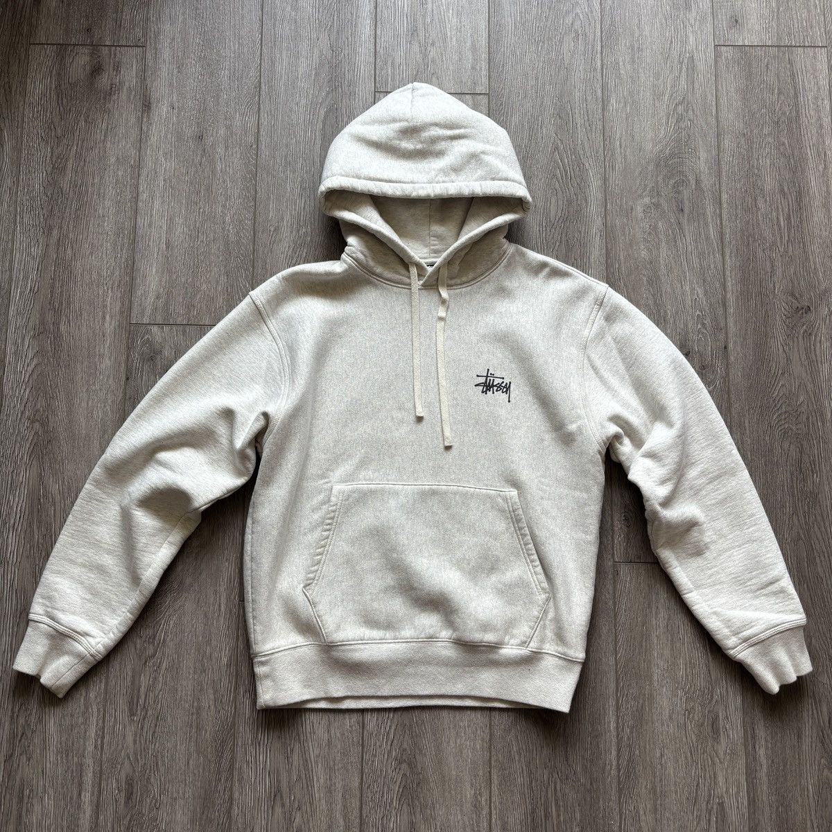 【STUSSY SP25'】Stussy Classic Gear Hoodie Stussy Classic Gear Hoodie Black Men's - SS25 - US
