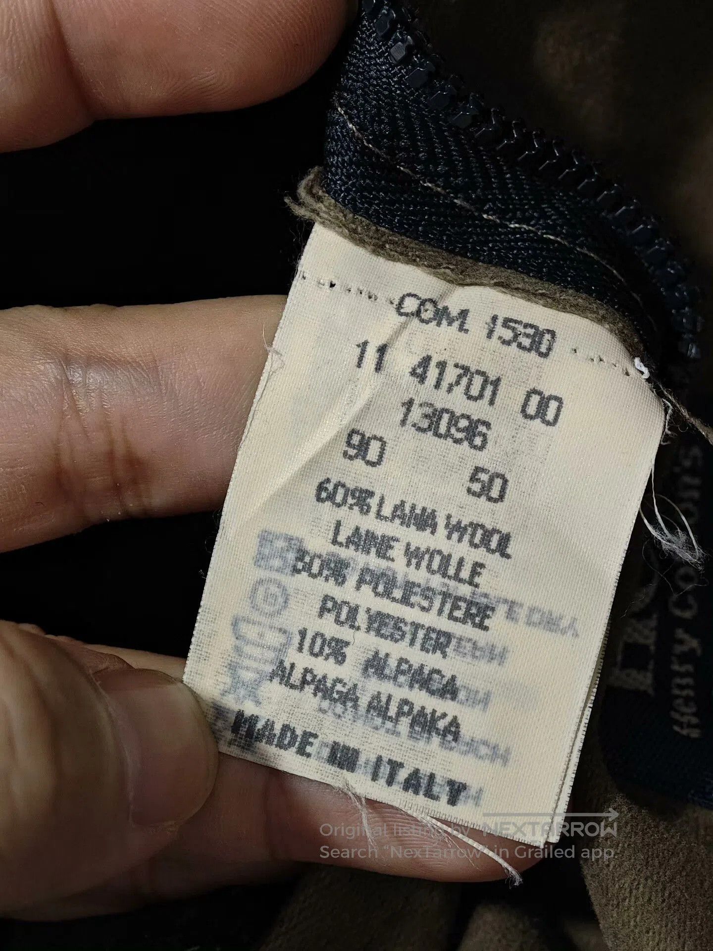 Henry Cotton's Henry Cotton's Wool Jacket Workwear. Size US M / EU 48-50 / 2 - 8 Thumbnail