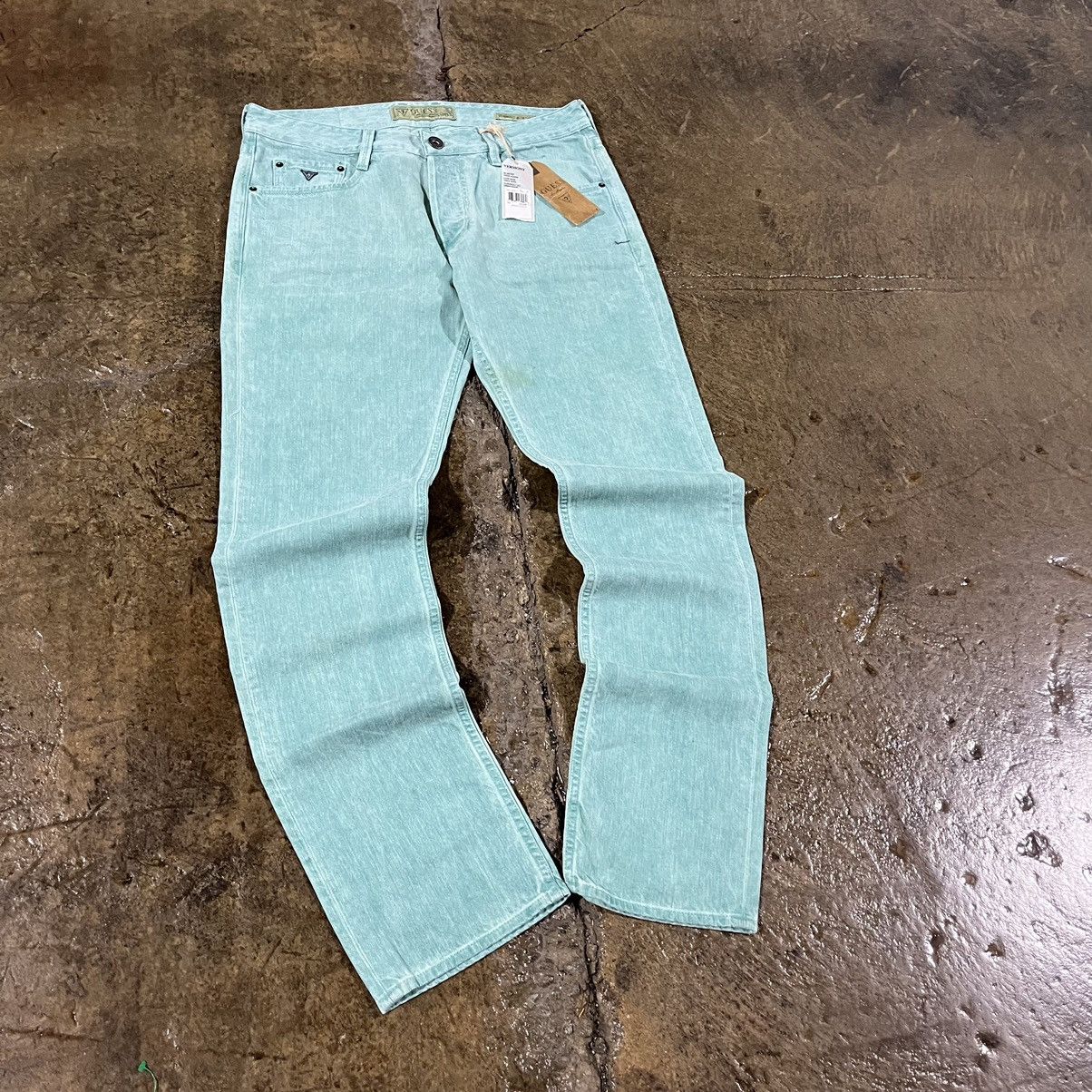 Guess × Vintage Crazy Vintage Guess Jeans New w/ Tags 90s Y2K Unique Size US 34 / EU 50 - 6 Thumbnail