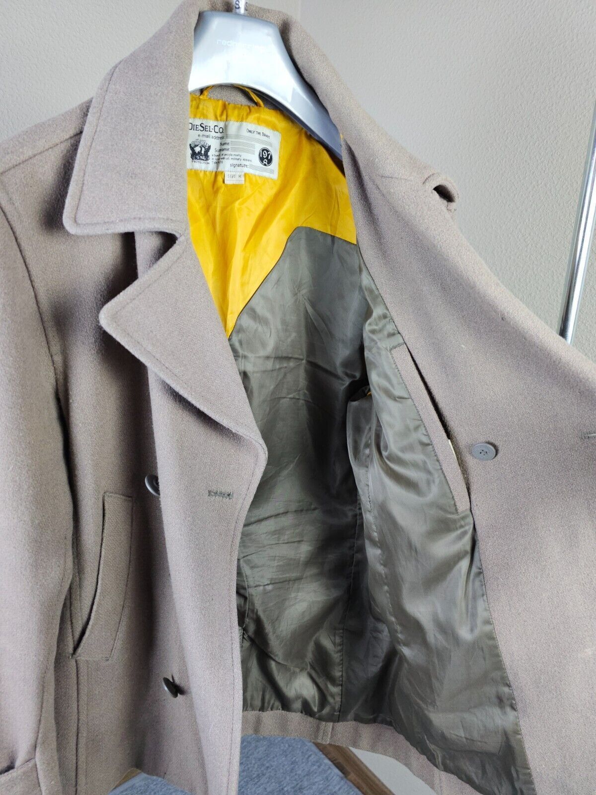 Diesel Diesel Only The Brave Trim Peacoat Size M Brown Size US M / EU 48-50 / 2 - 7 Thumbnail