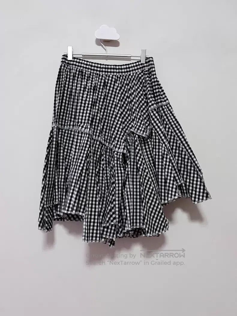 Comme des Garcons Comme des Garcons size S Deconstructed Plaid Skirt Size 22" - 2 Thumbnail