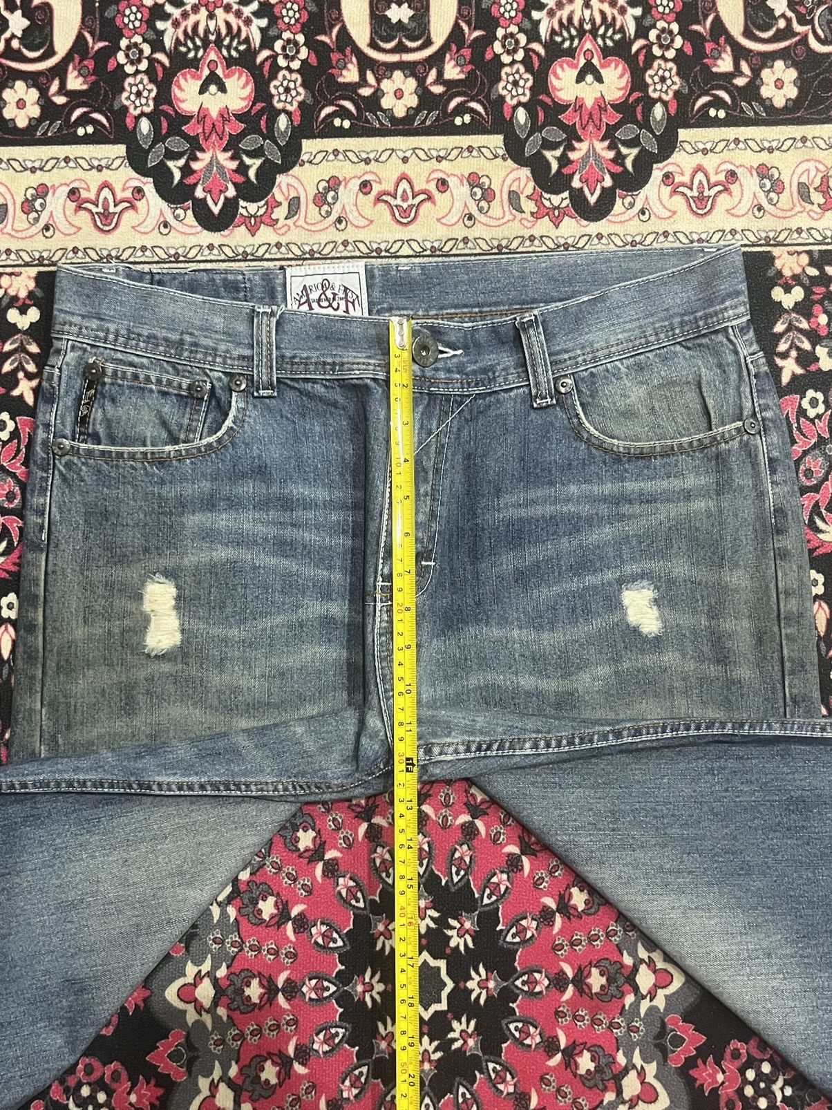 Abercrombie & Fitch Vintage Abercrombie & Fitch Distressed Loose Baggy Jeans Size US 36 / EU 52 - 13 Thumbnail