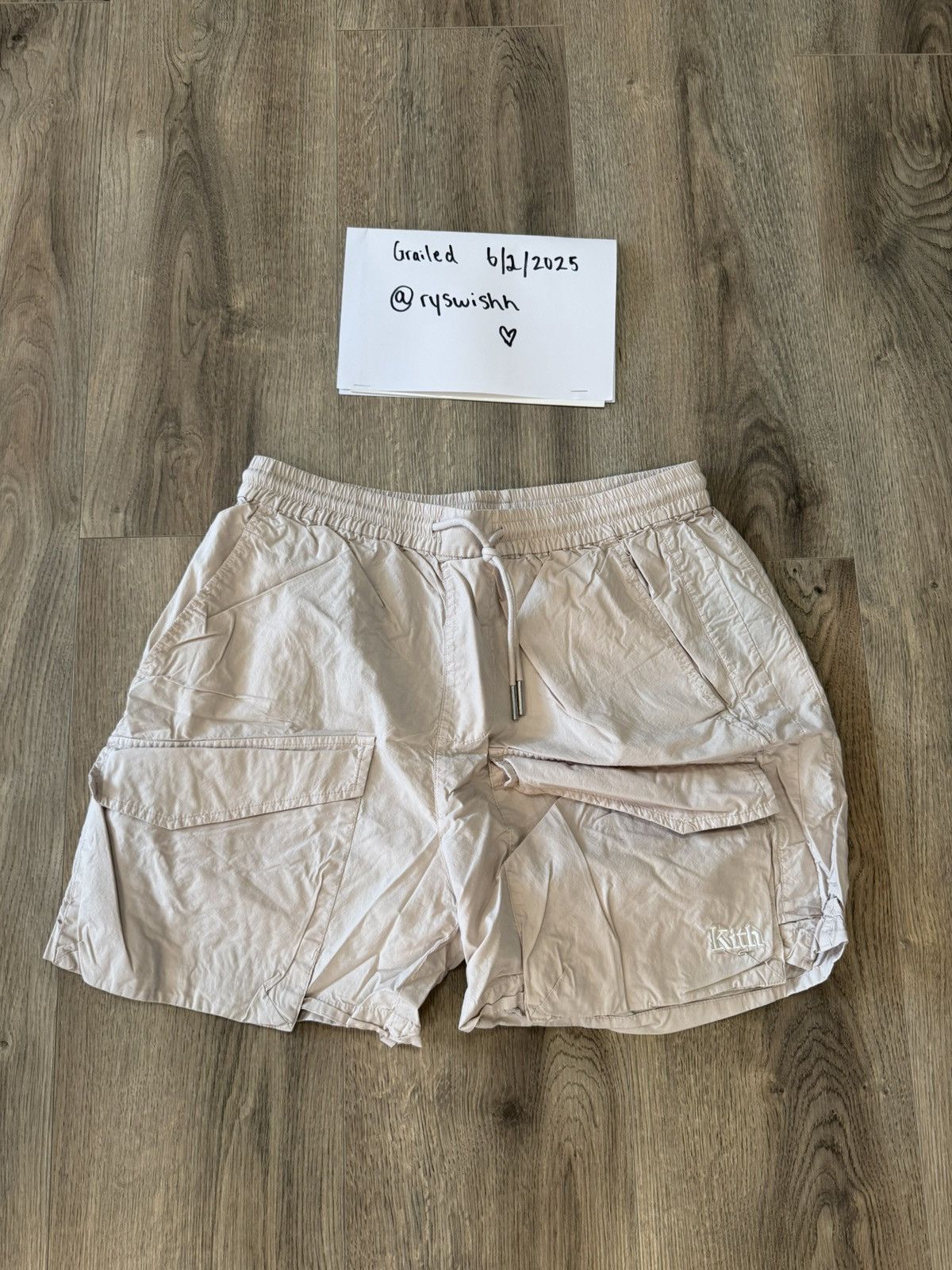Kith Kith Tan Double Front Pocket Shorts Size US 30 / EU 46 - 1 Thumbnail
