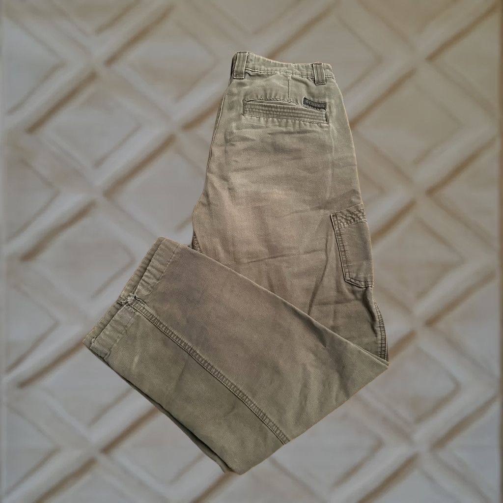 Vintage VINTAGE Columbia Sportswear Canvas Hiking Outdoor Cargo Pants Mens 32x30 Brown Beige Cargo Pants Regular Mens Size US 32 / EU 48 - 1 Thumbnail