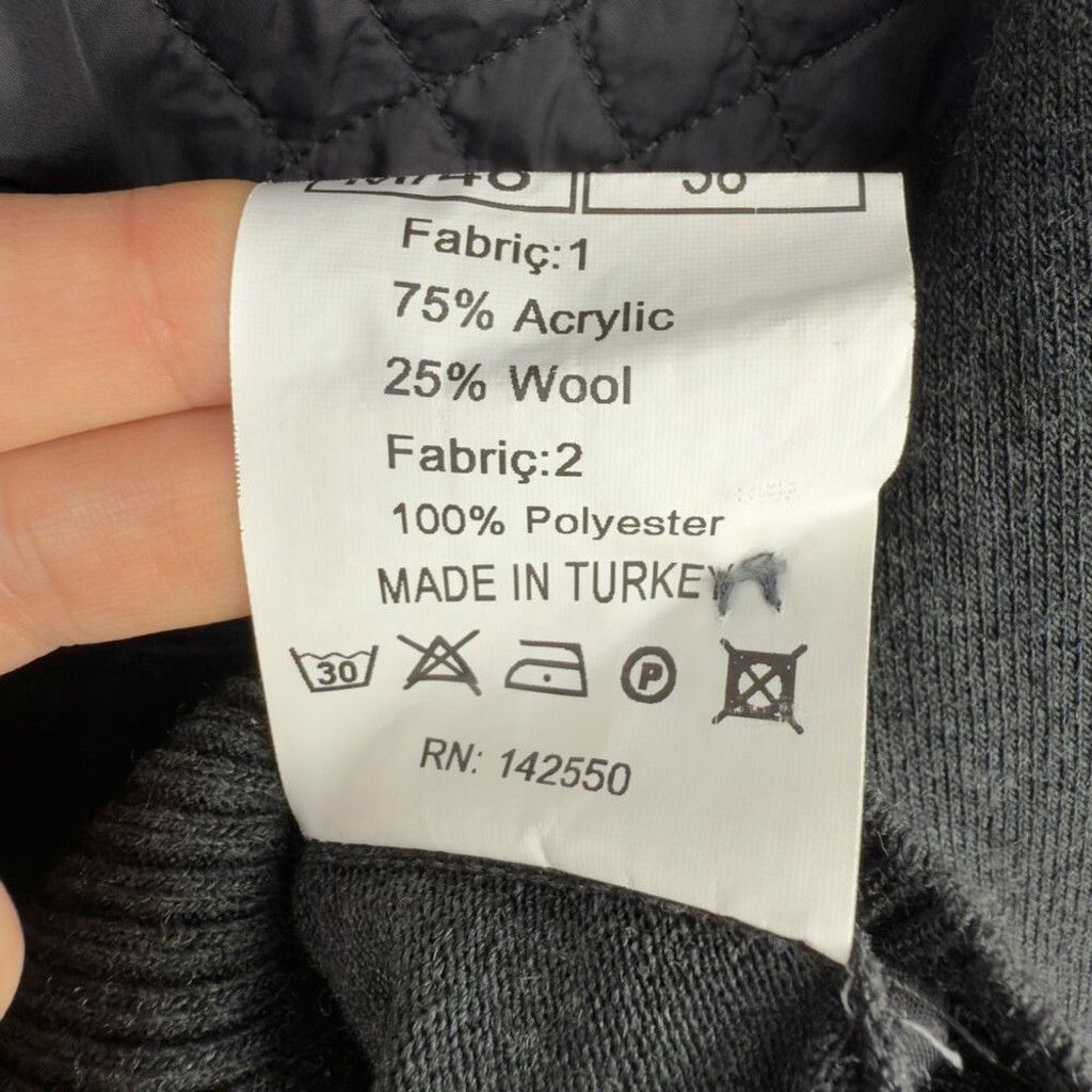 Other RNT 23 JEANS Quilted Grey Buttoned Up Jacket Cardigan M Size US M / EU 48-50 / 2 - 6 Thumbnail