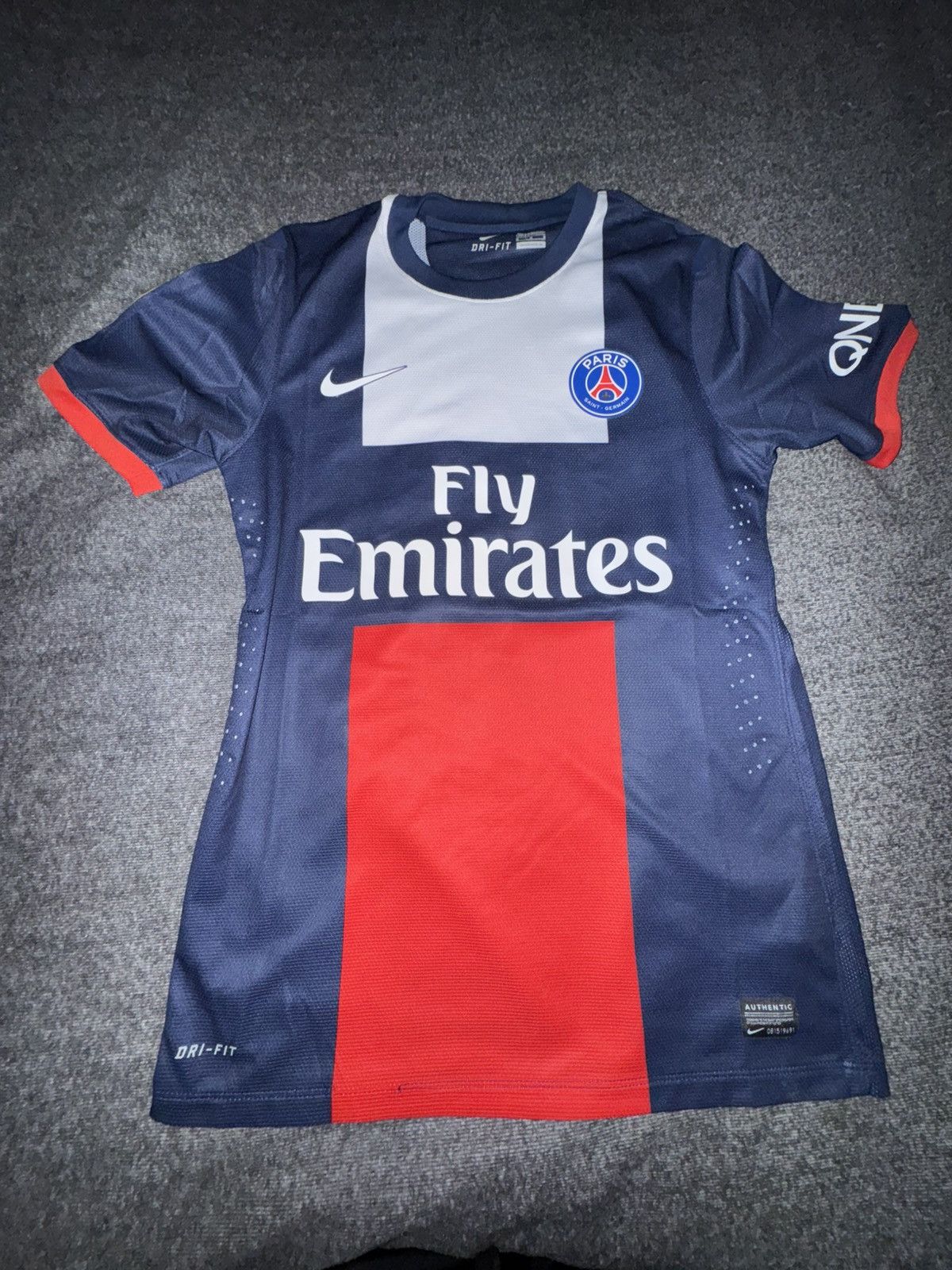 Nike Nike PSG David Beckham 2013/2014 Home Jersey Size US M / EU 48-50 / 2 - 1 Thumbnail