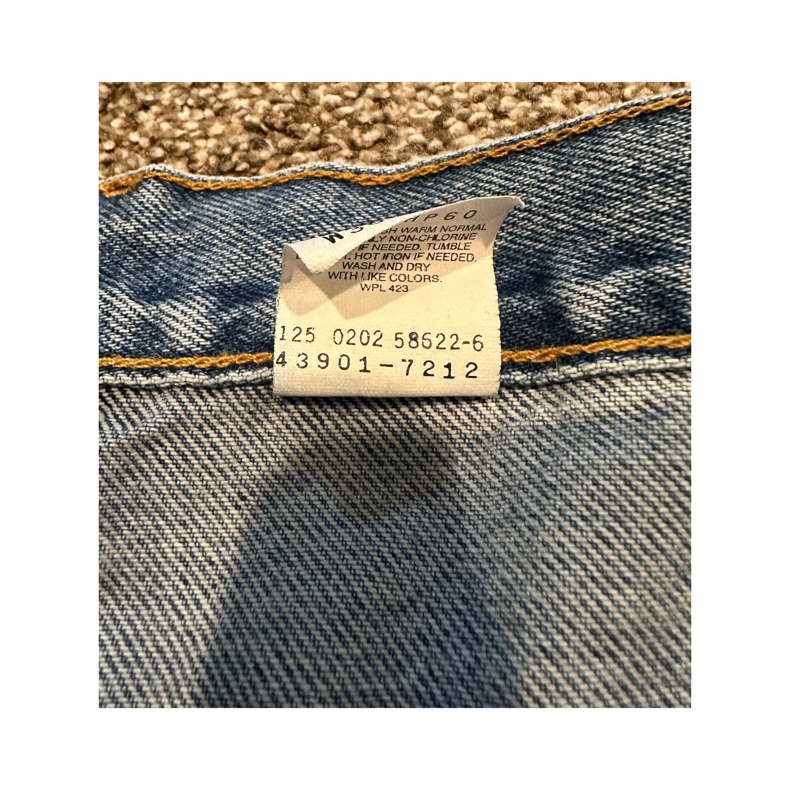 Levi's 2002 Vintage Levis Relaxed Straight Leg Size US 34 / EU 50 - 5 Thumbnail