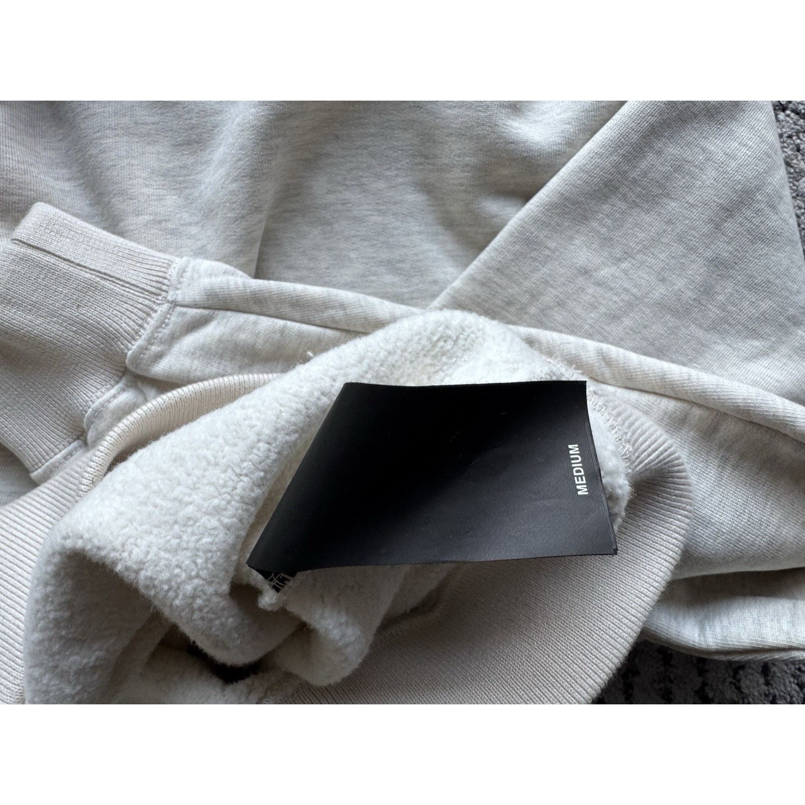 Fear of God Fear of God Eternal Fleece Polo - Warm Heather Oatmeal / M Size US M / EU 48-50 / 2 - 3 Thumbnail