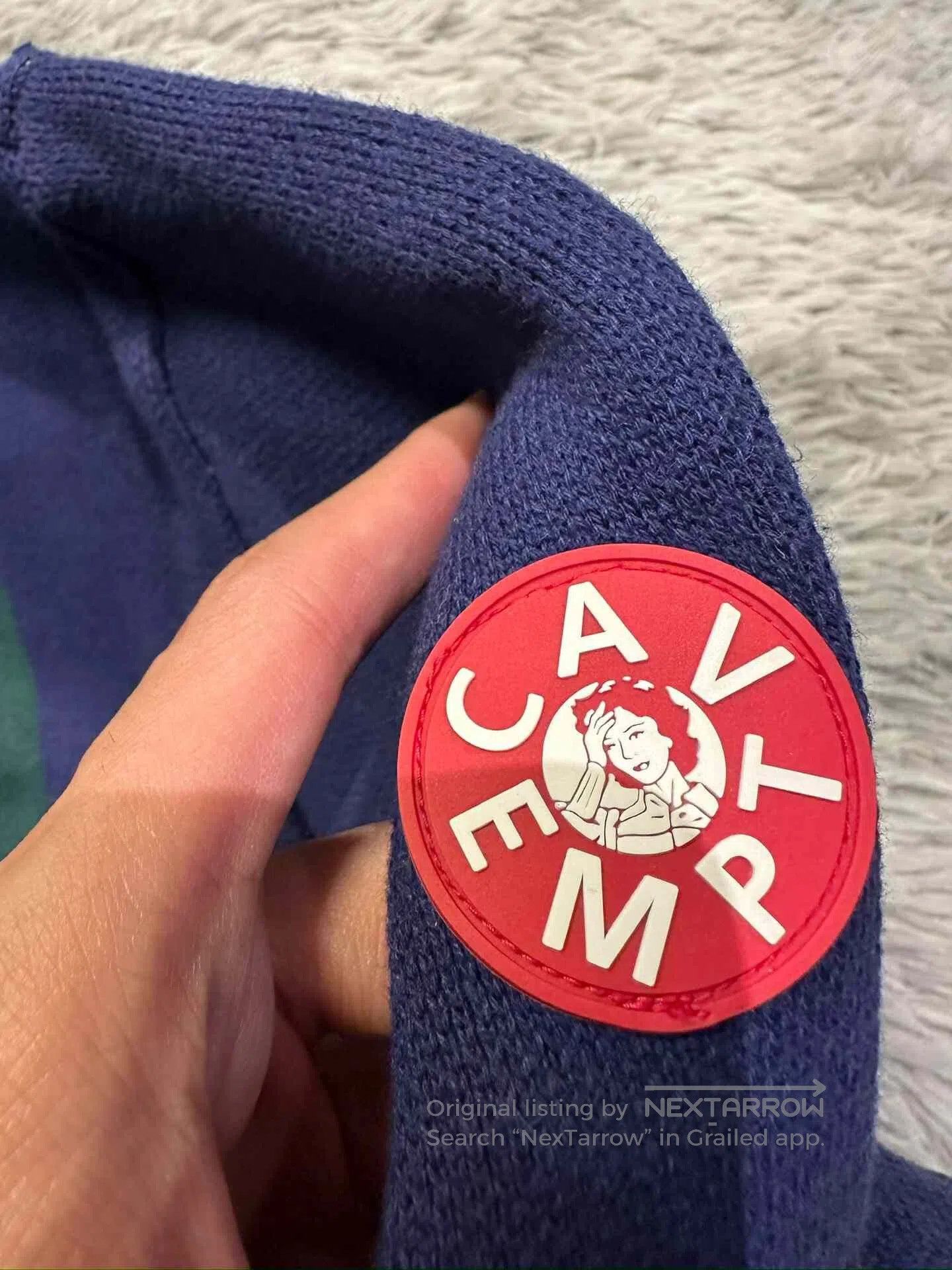 Cav Empt C.E/CAVEMPT Blue Knit Sweater. Size US L / EU 52-54 / 3 - 3 Thumbnail