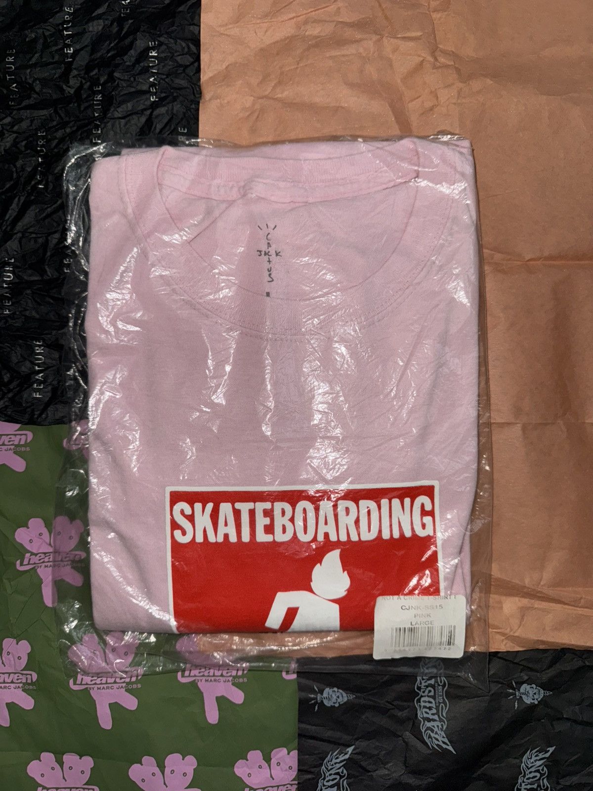 Travis Scott Travis Scott Not A Crime T-Shirt Size US L / EU 52-54 / 3 - 1 Thumbnail