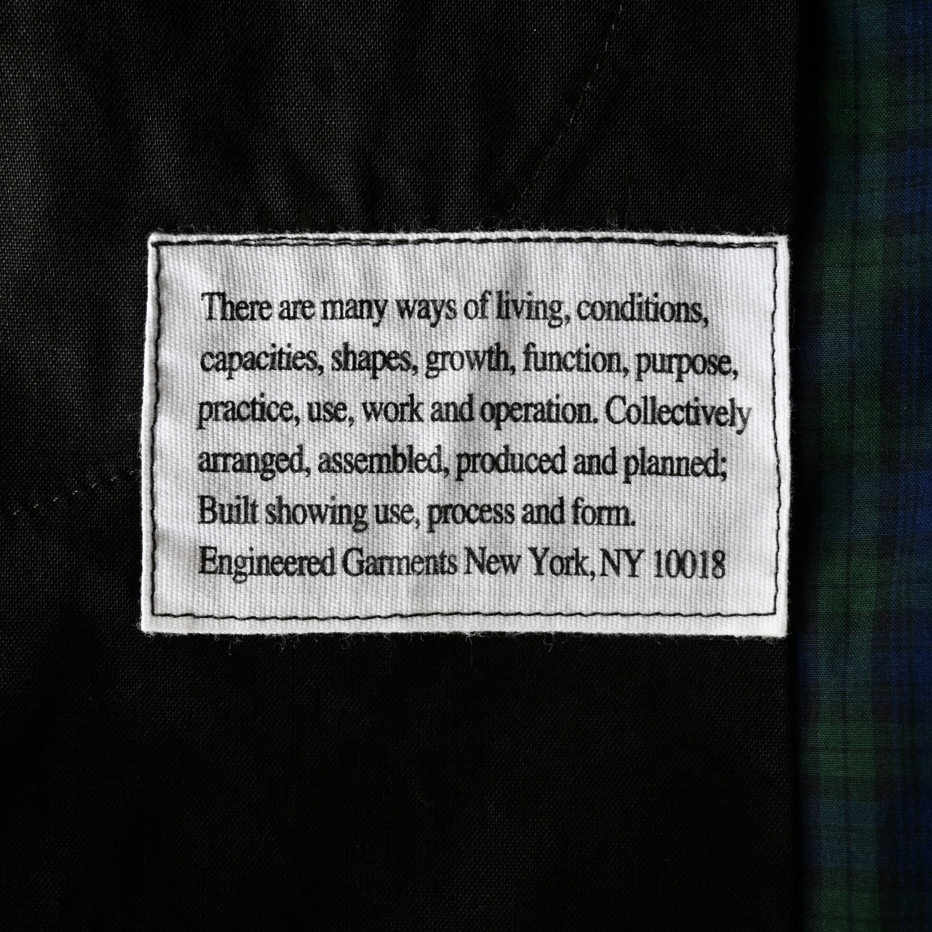 Engineered Garments UNUSED, Engineered Garments, Painter Shorts, Black watch, M Size US 34 / EU 50 - 10 Thumbnail