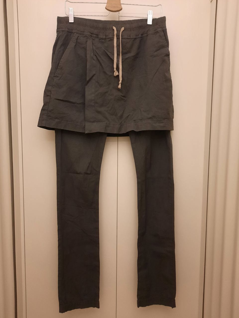 Rick Owens × Rick Owens Drkshdw Kilt Skirt Layered Pants | Grailed