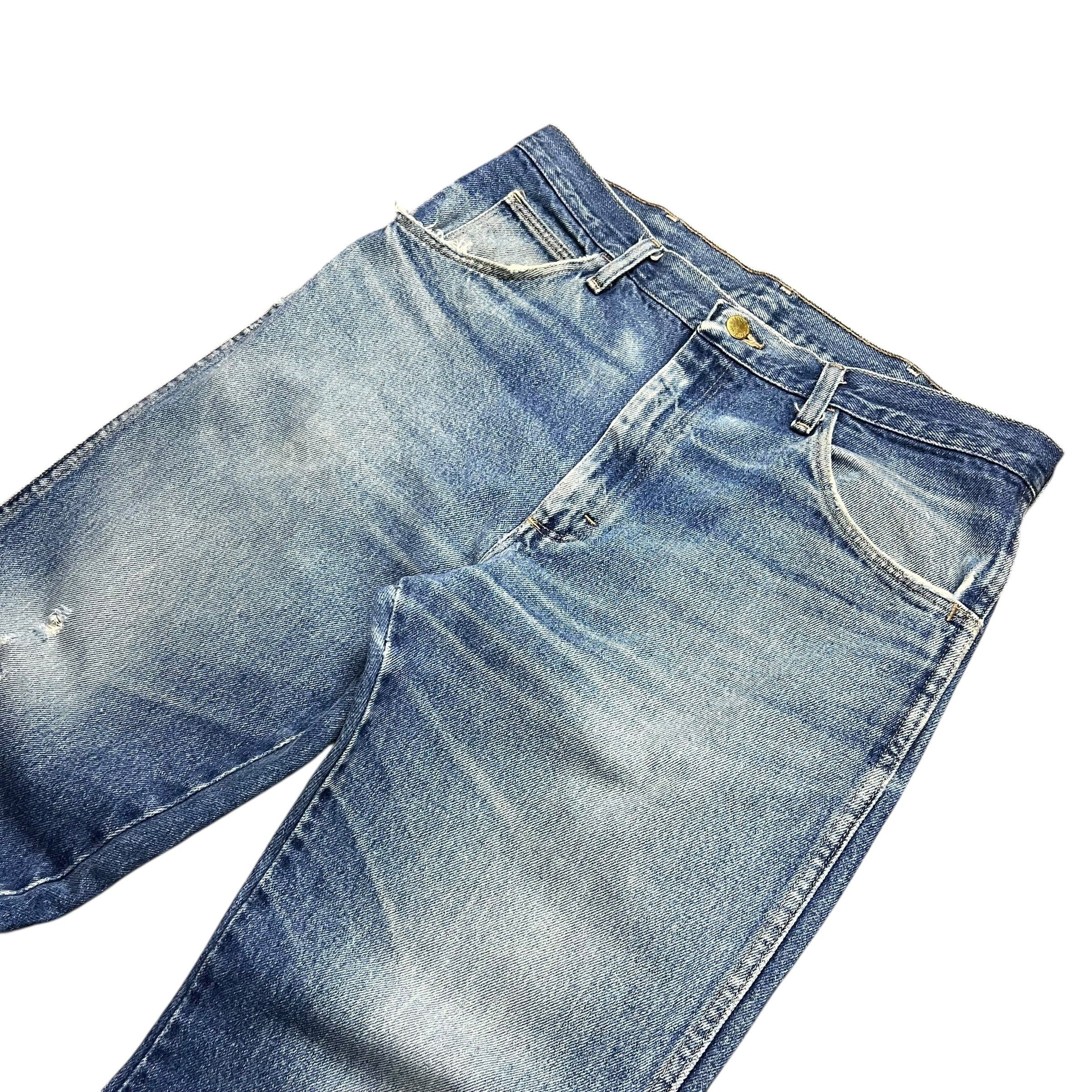 Vintage Legendary Gold Faded Light Wash Jeans - 32" Size US 32 / EU 48 - 2 Thumbnail