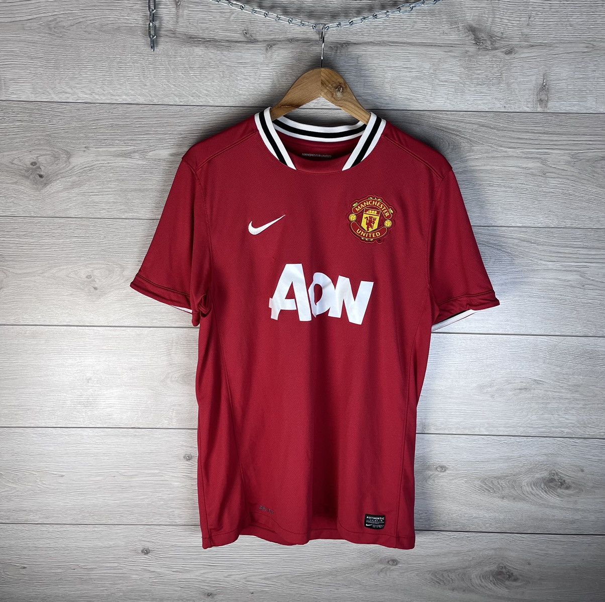 Nike Men's soccer jersey Nike FC Manchester United size L Size US L / EU 52-54 / 3 - 1 Thumbnail
