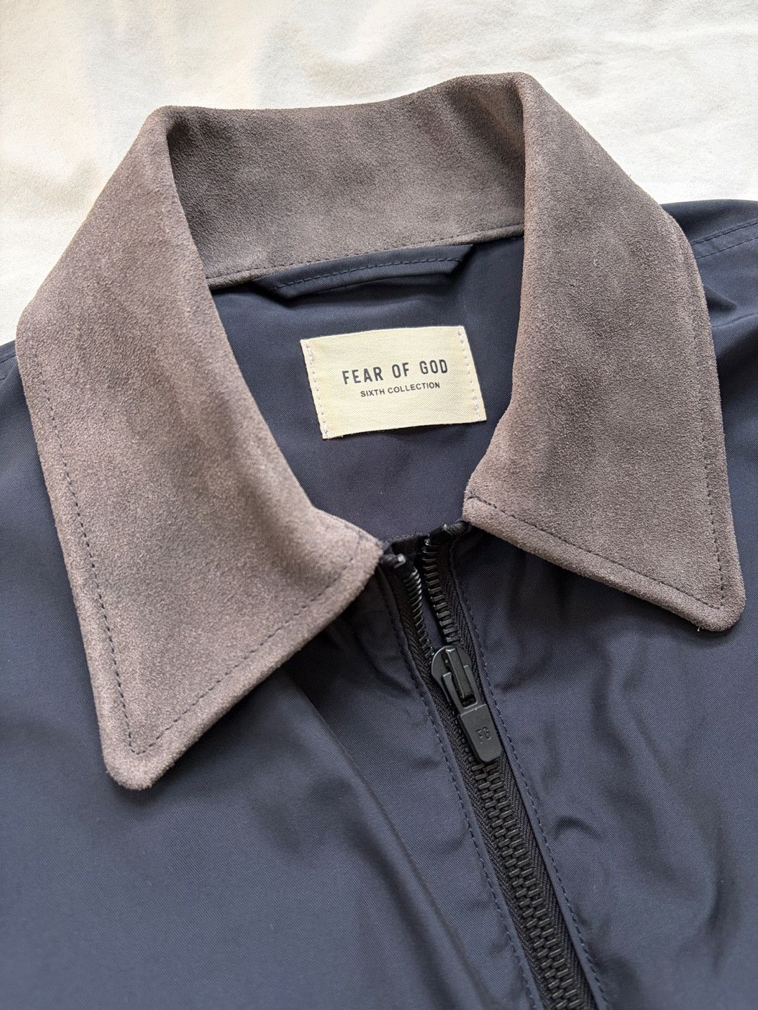 Fear of God Sixth Belted Nylon Jumpsuit Navy Eternal 6th 7th 8th Size US 32 / EU 48 - 4 Thumbnail